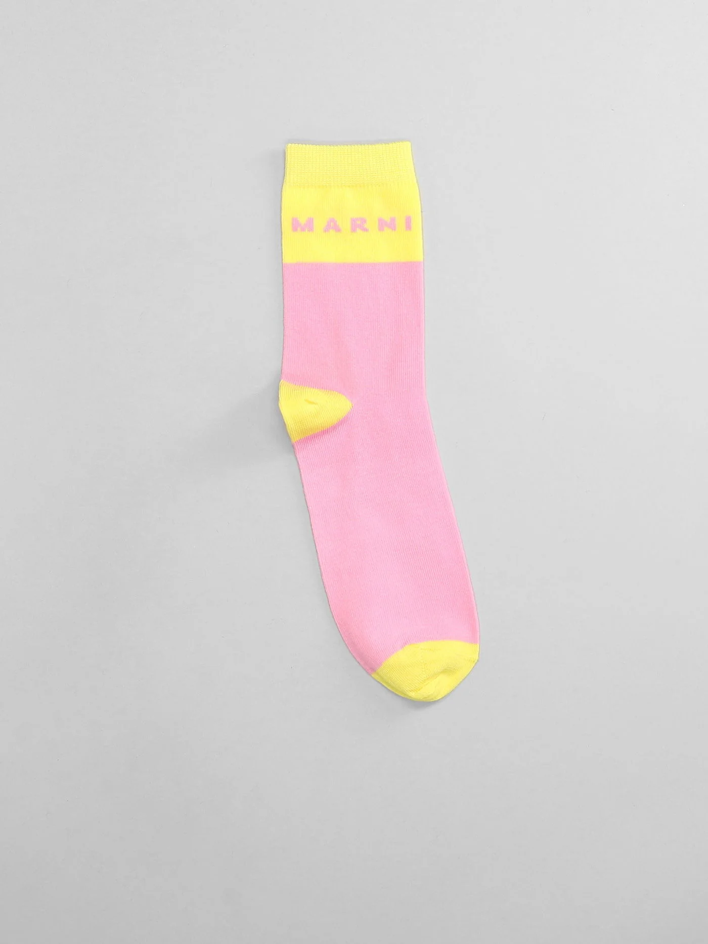 Socks in rose-pink cotton - Image 2