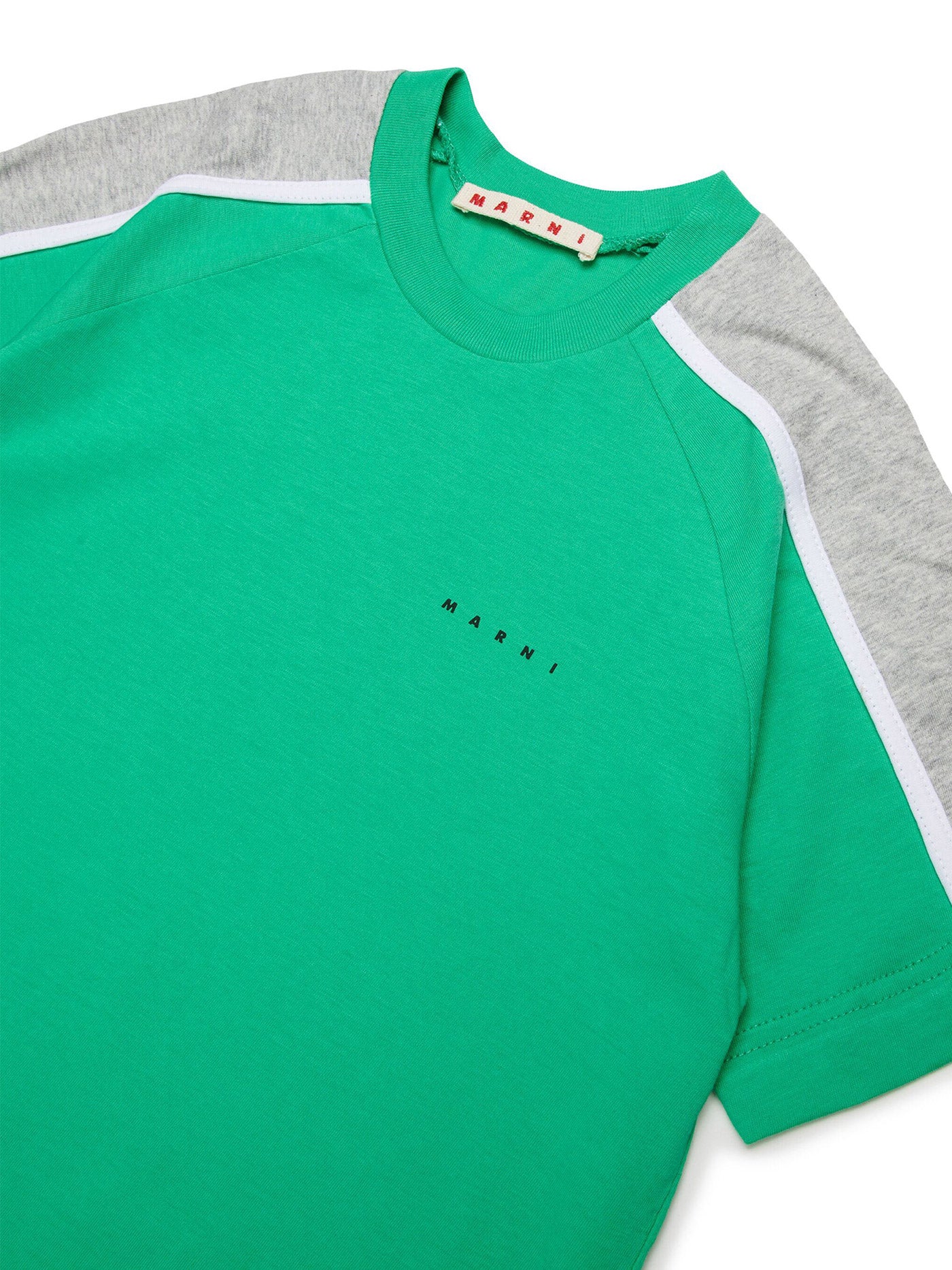 T-Shirt in green cotton - Image 2