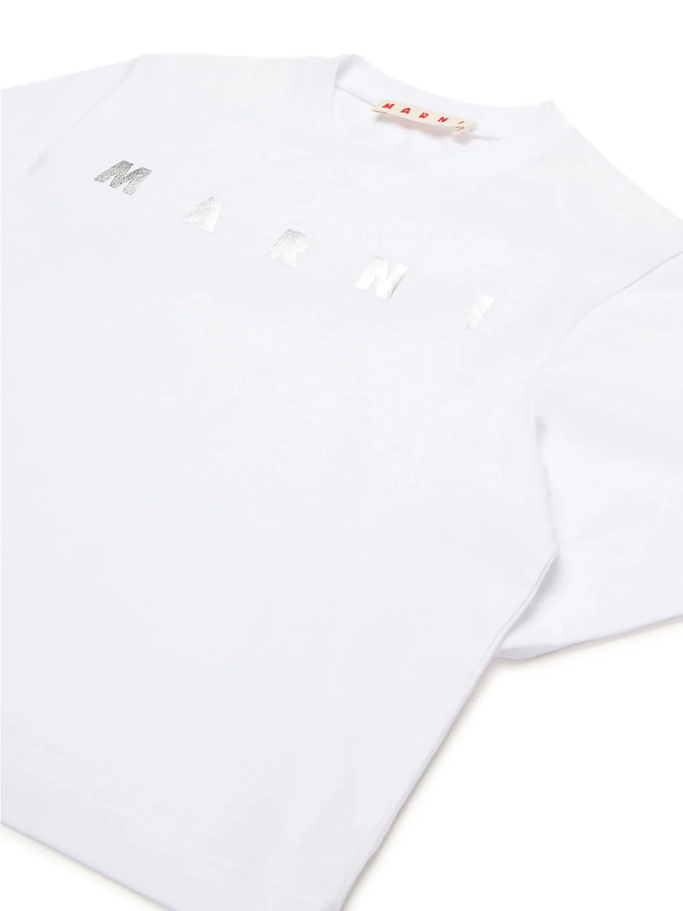 T-Shirt in white cotton - Image 3
