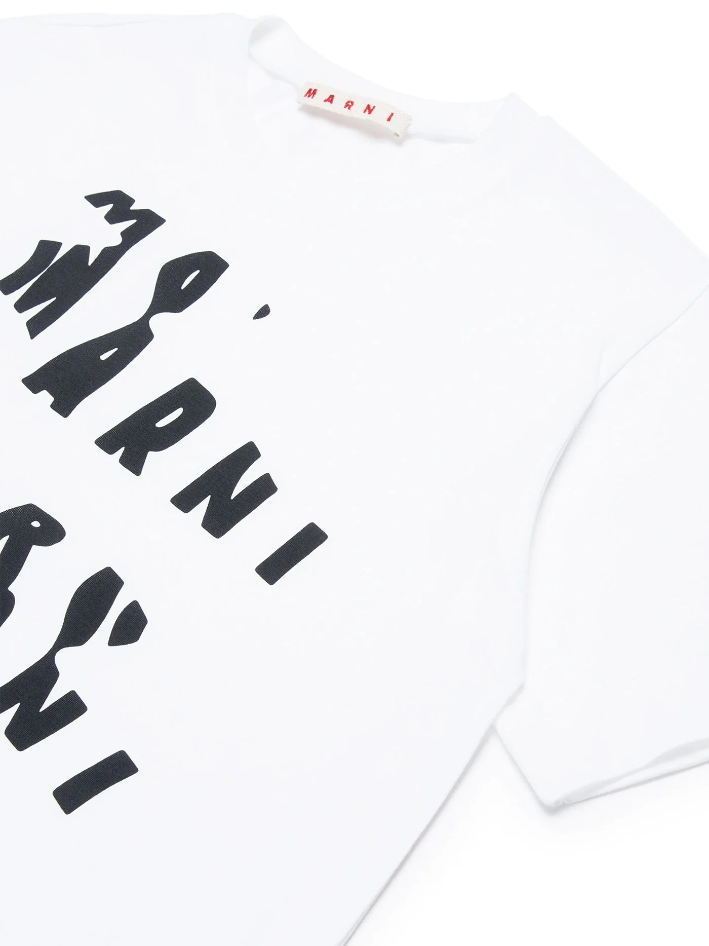 T-Shirt in white cotton - Image 3