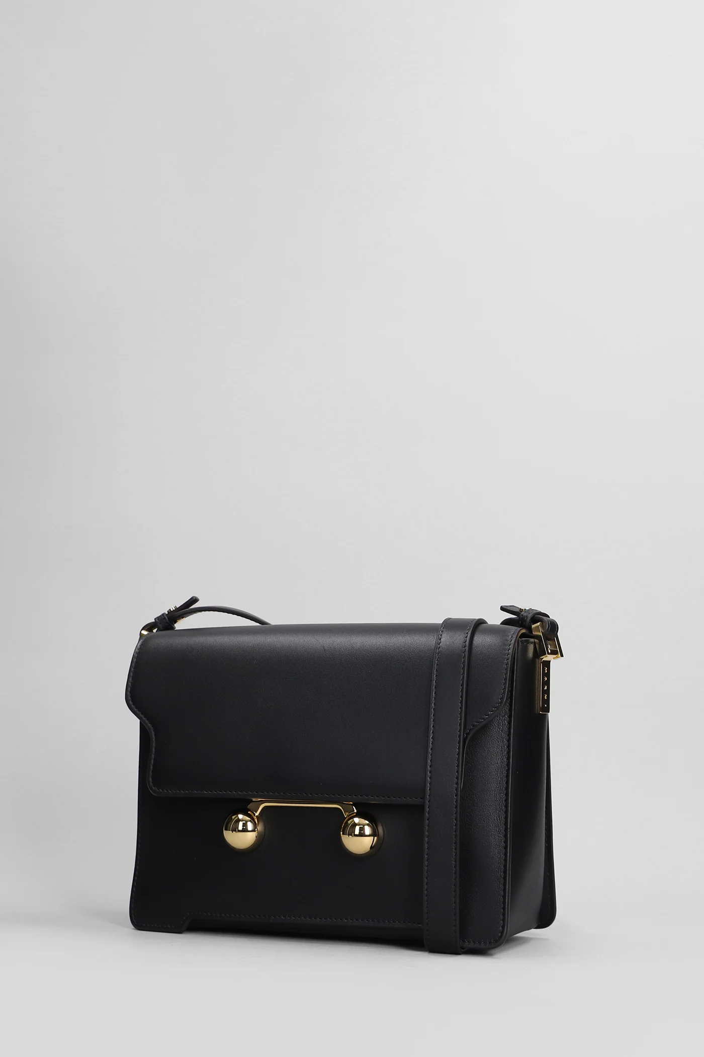 Trunkaroo Shoulder bag in black leather - Image 2