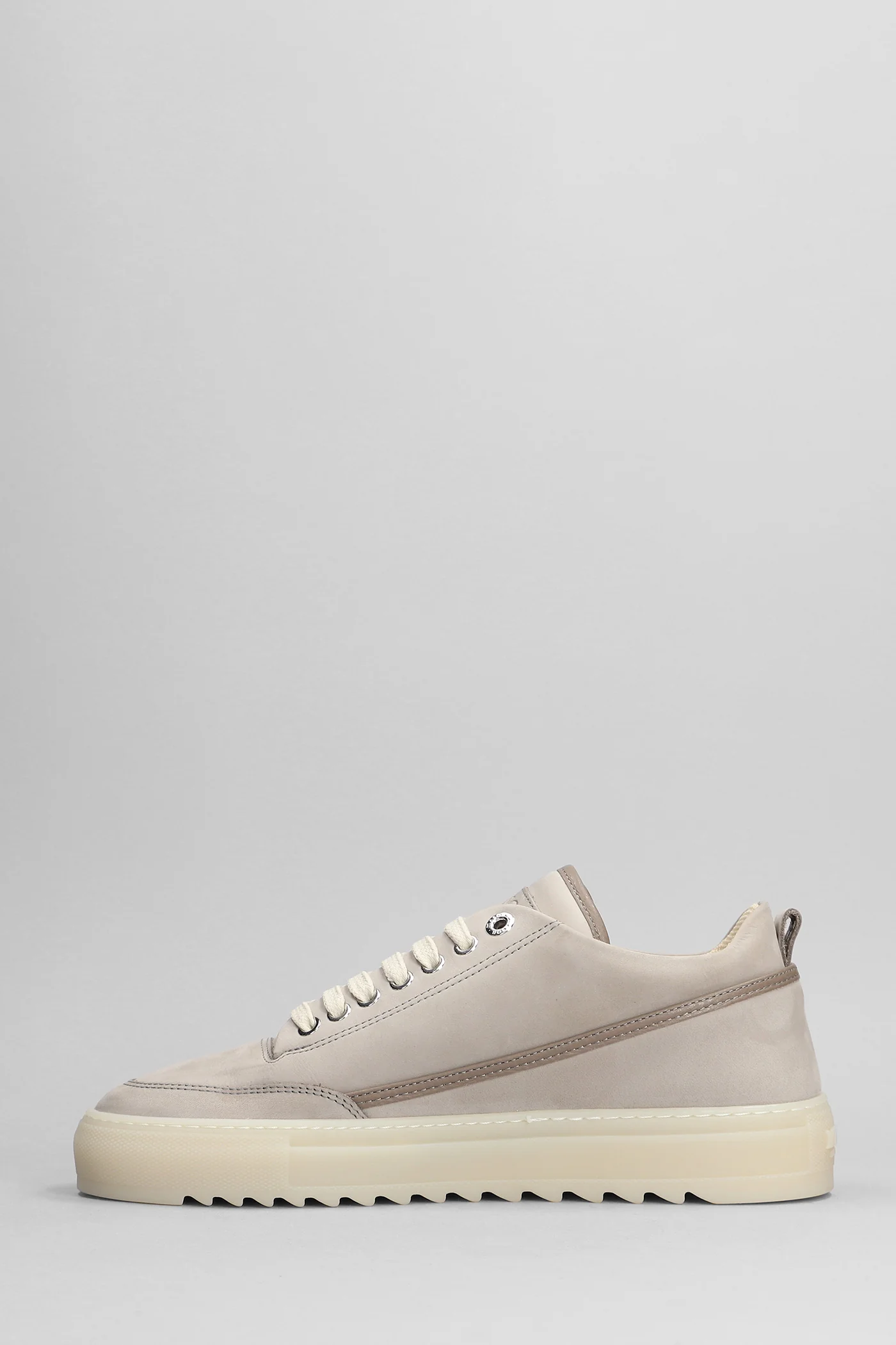 Torino Sneakers in taupe leather - Image 3