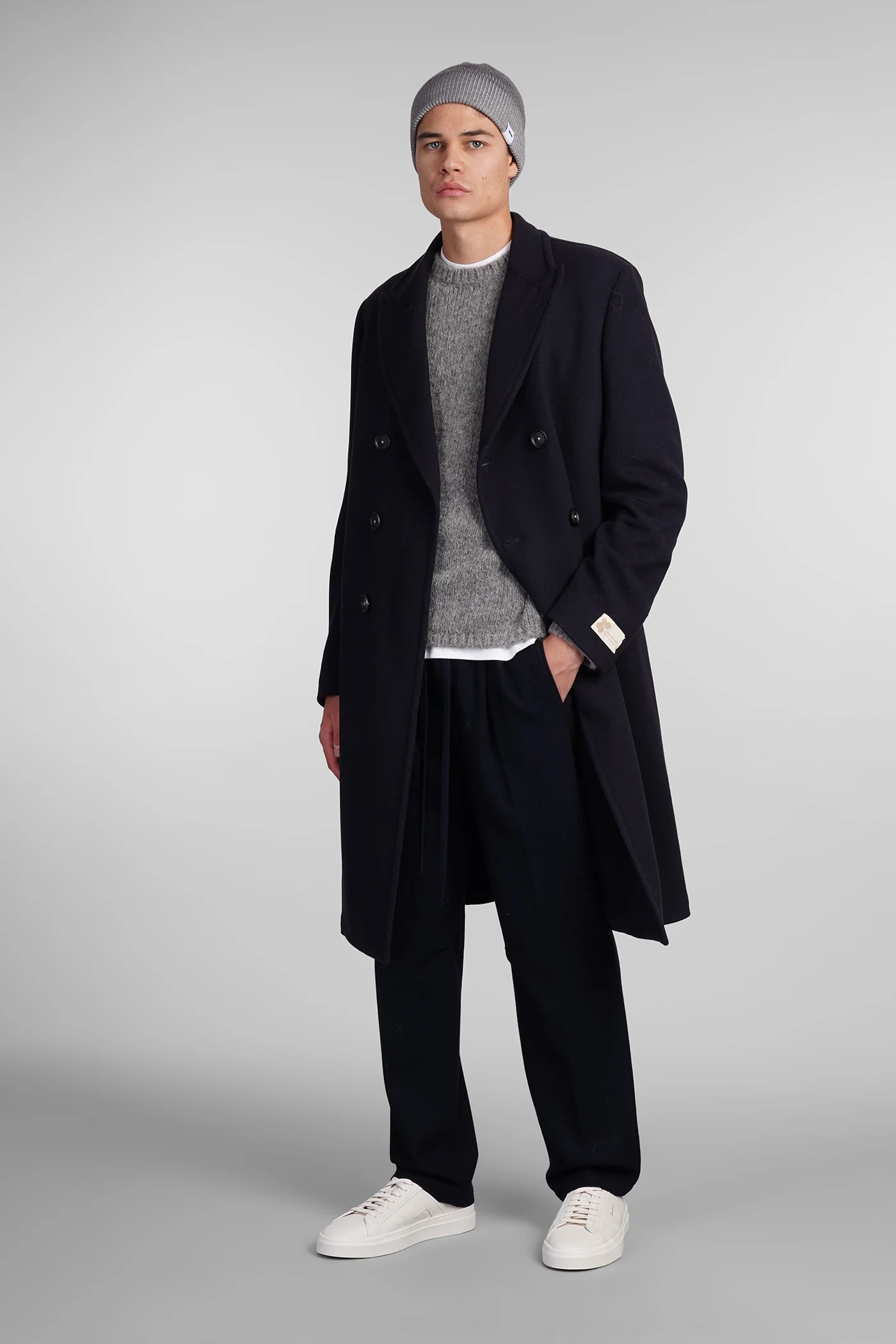 Keywest Pants in blue wool - Image 2