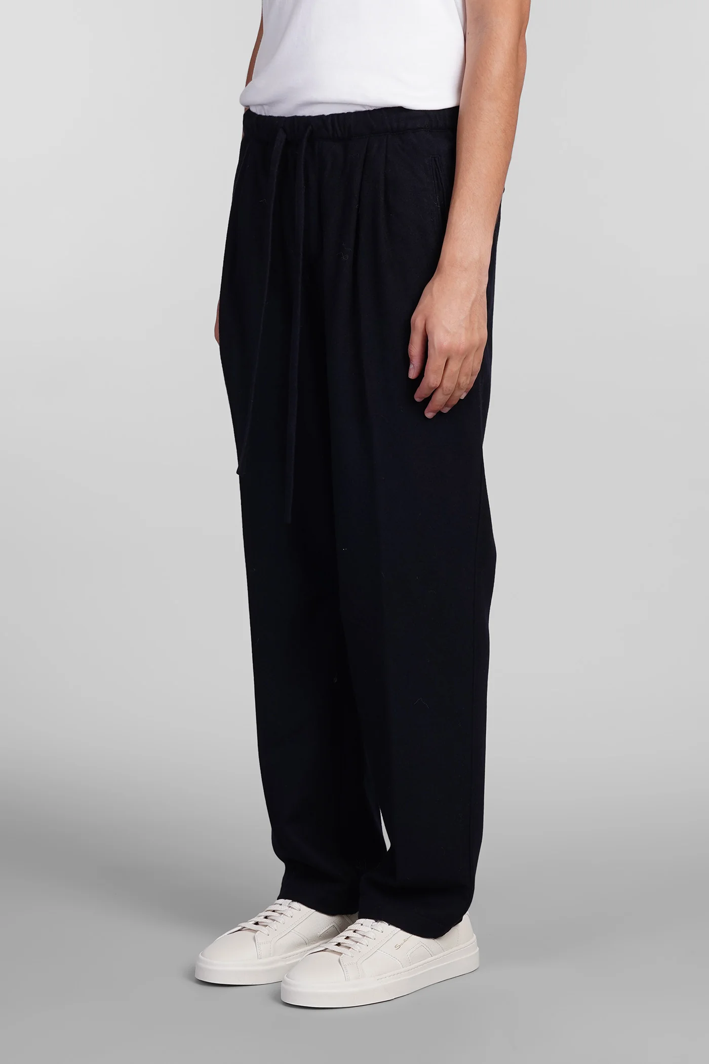 Keywest Pants in blue wool - Image 4