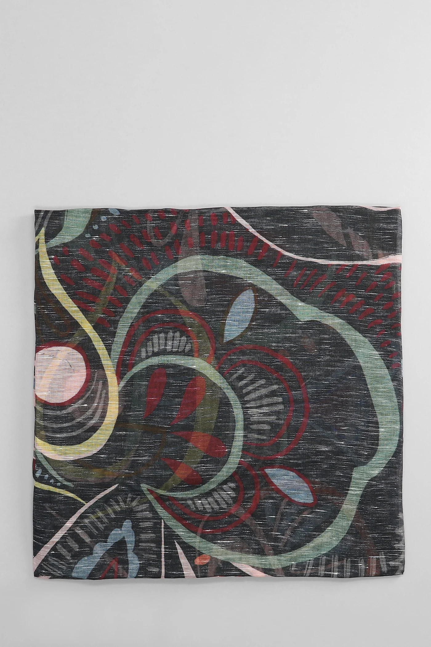 Stole Foulard in multicolor cotton
