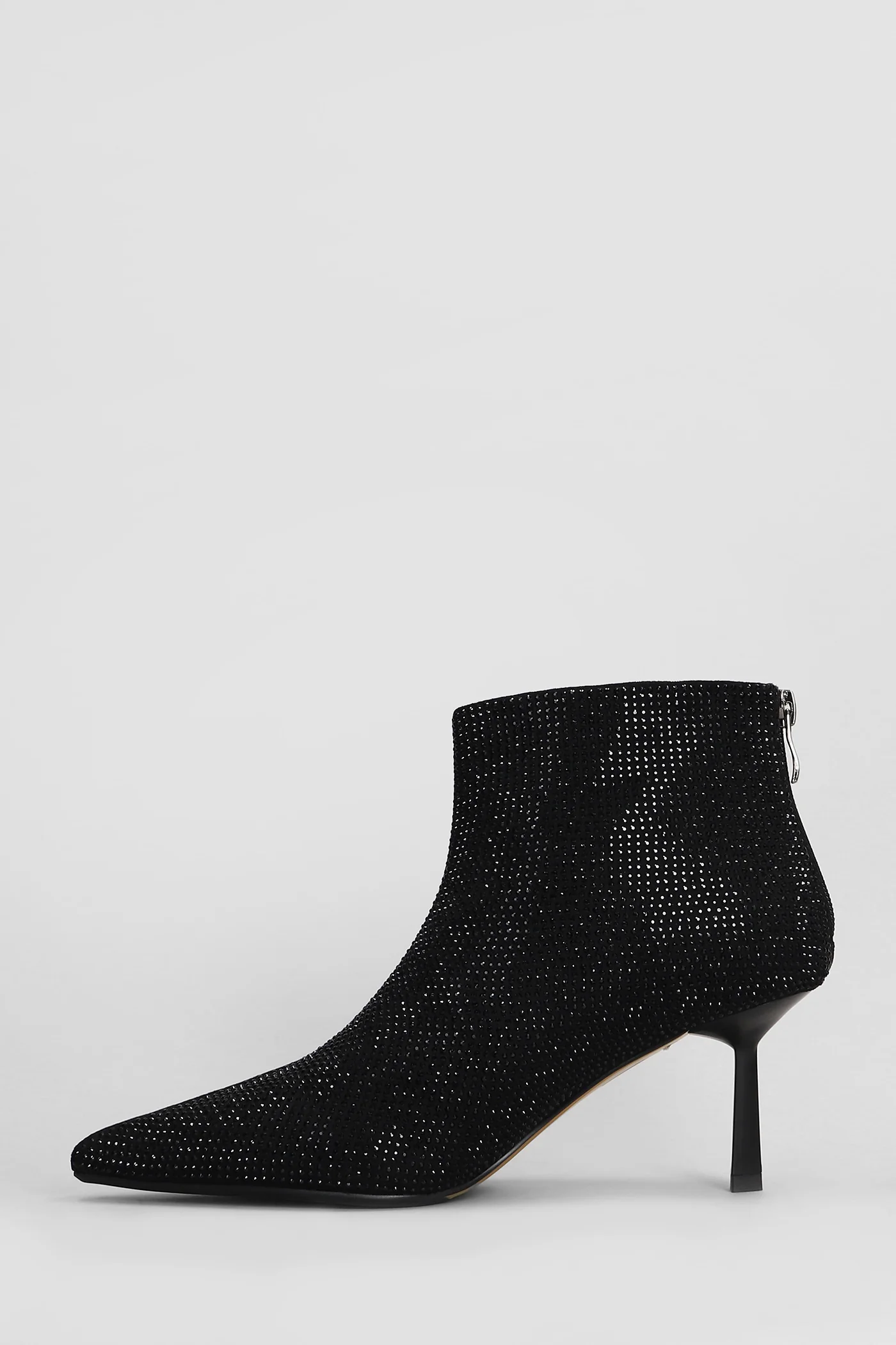 Paola High heels Ankle boots in black suede - Image 3