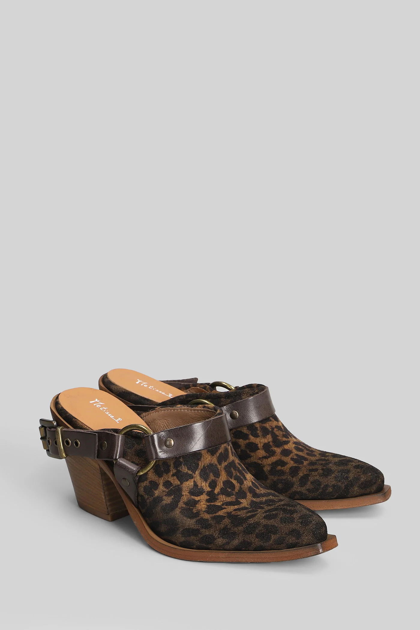 Slipper-Mule in Animalier suede - Image 2