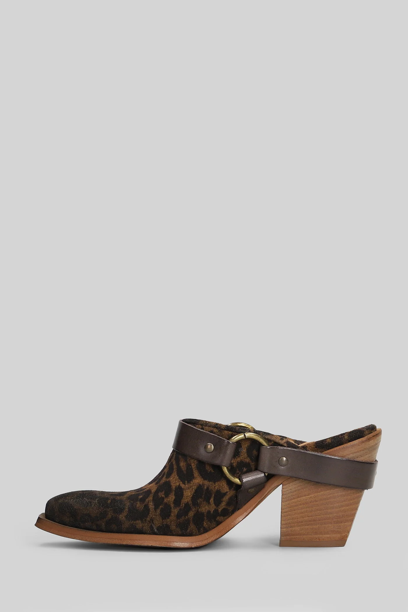 Slipper-Mule in Animalier suede - Image 3