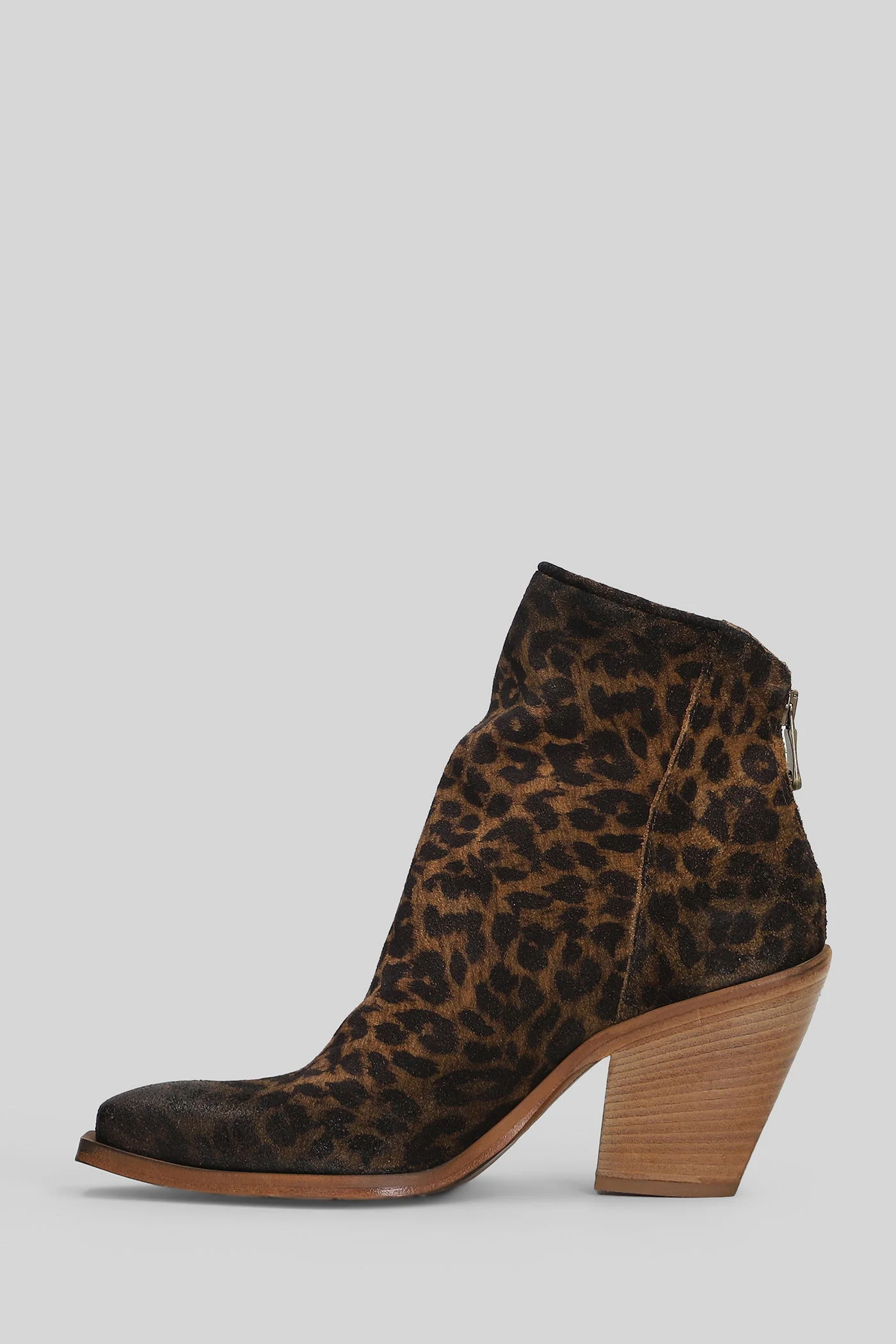 texan Ankle boots in Animalier suede - Image 3