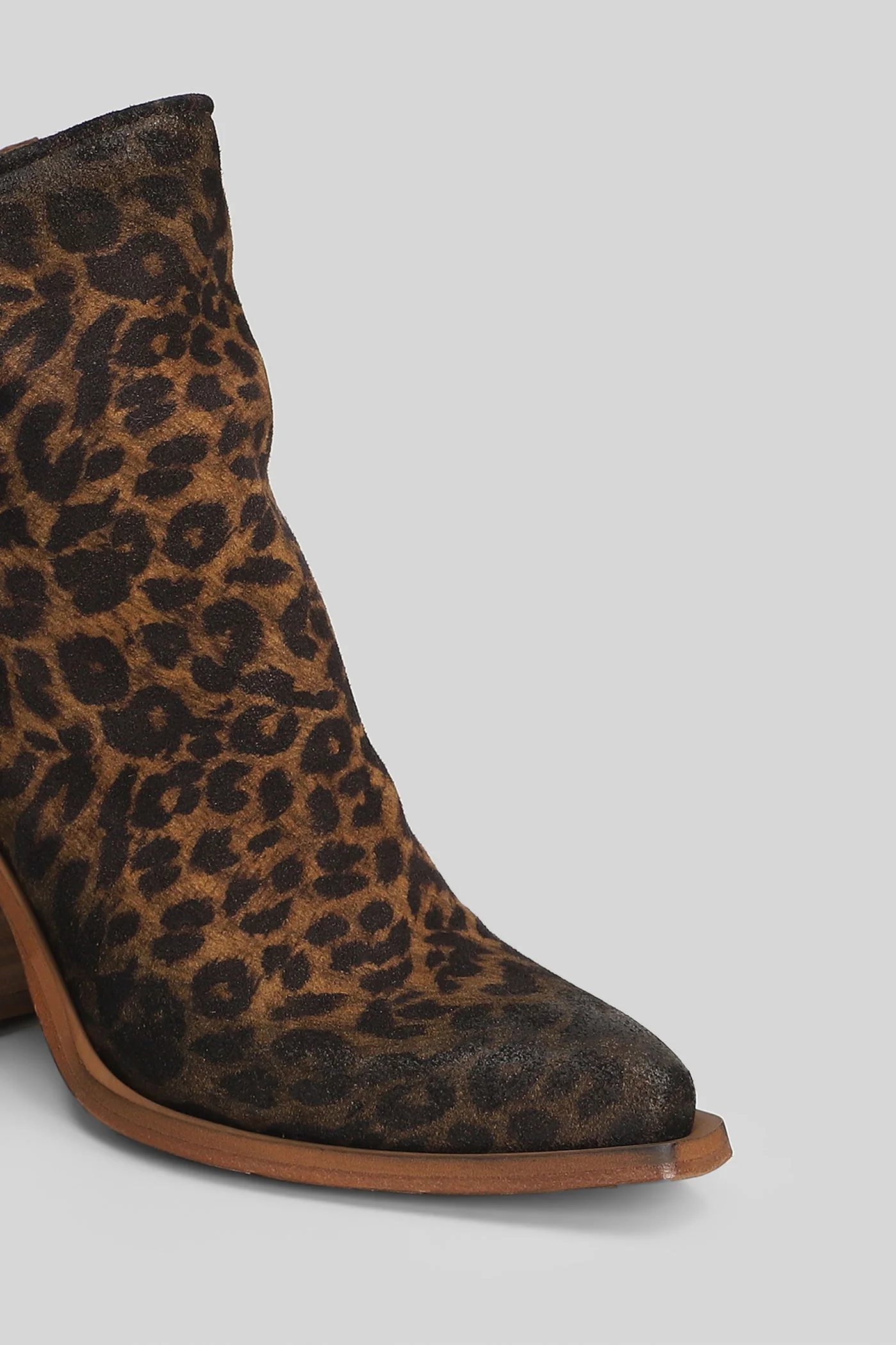 texan Ankle boots in Animalier suede - Image 5