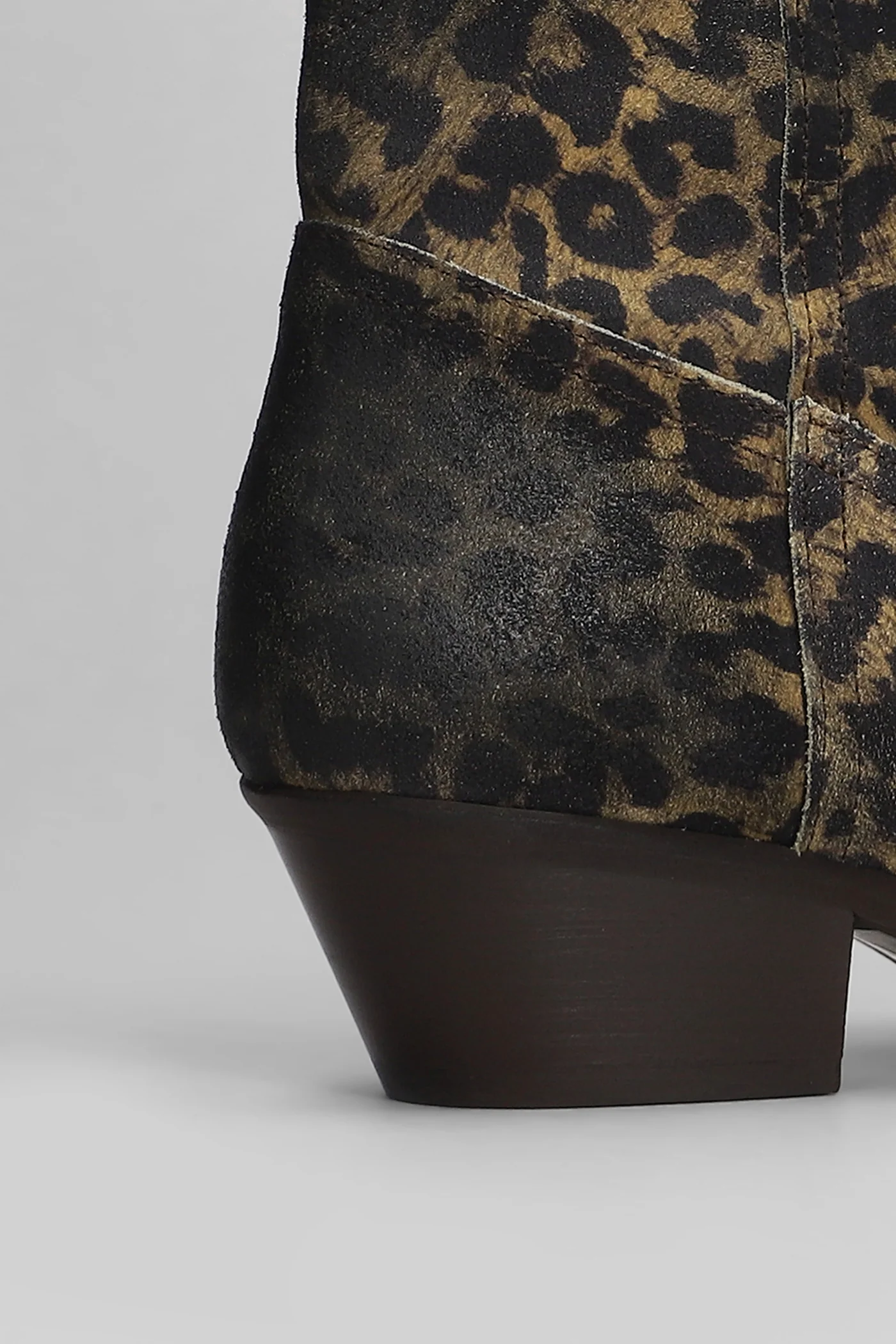 texan Ankle boots in Animalier suede - Image 5