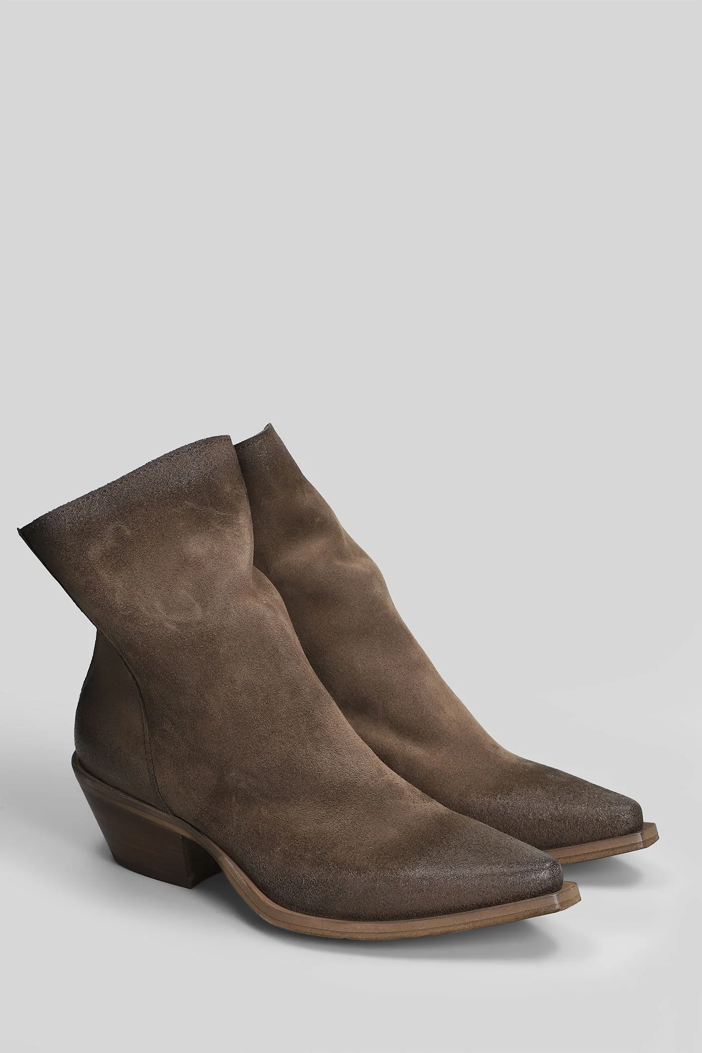 texan Ankle boots in brown suede - Image 2
