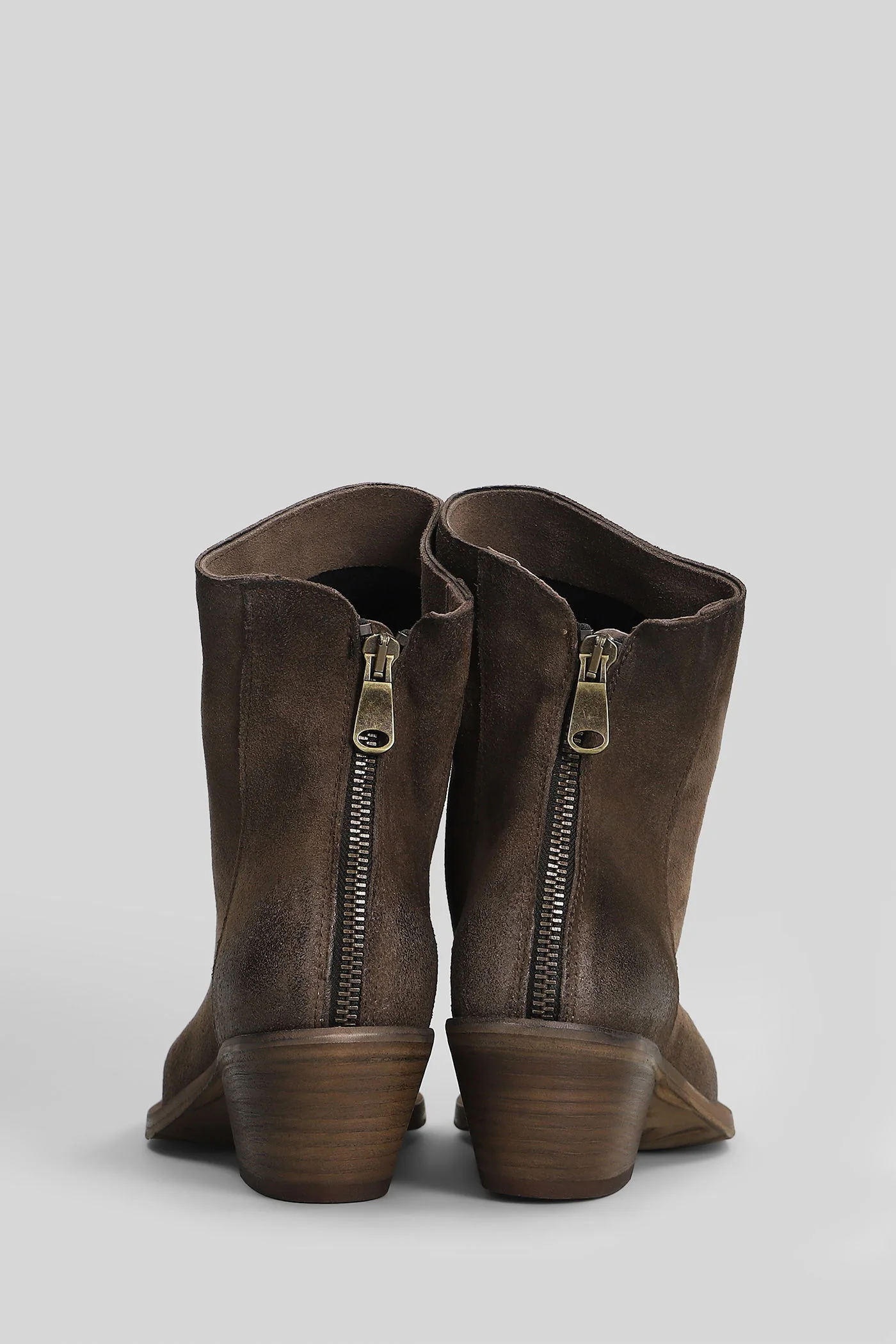 texan Ankle boots in brown suede - Image 4