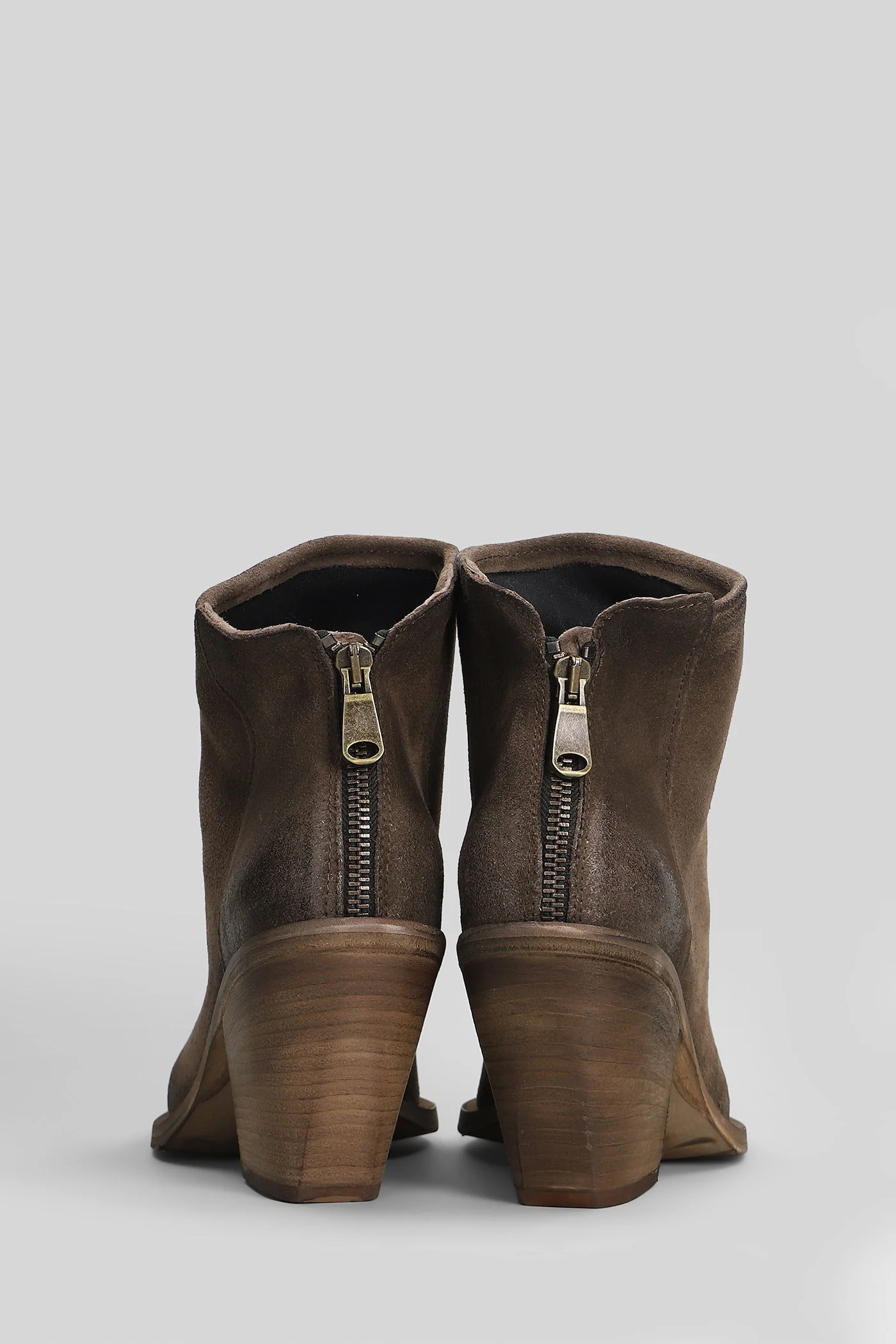 texan Ankle boots in brown suede - Image 4