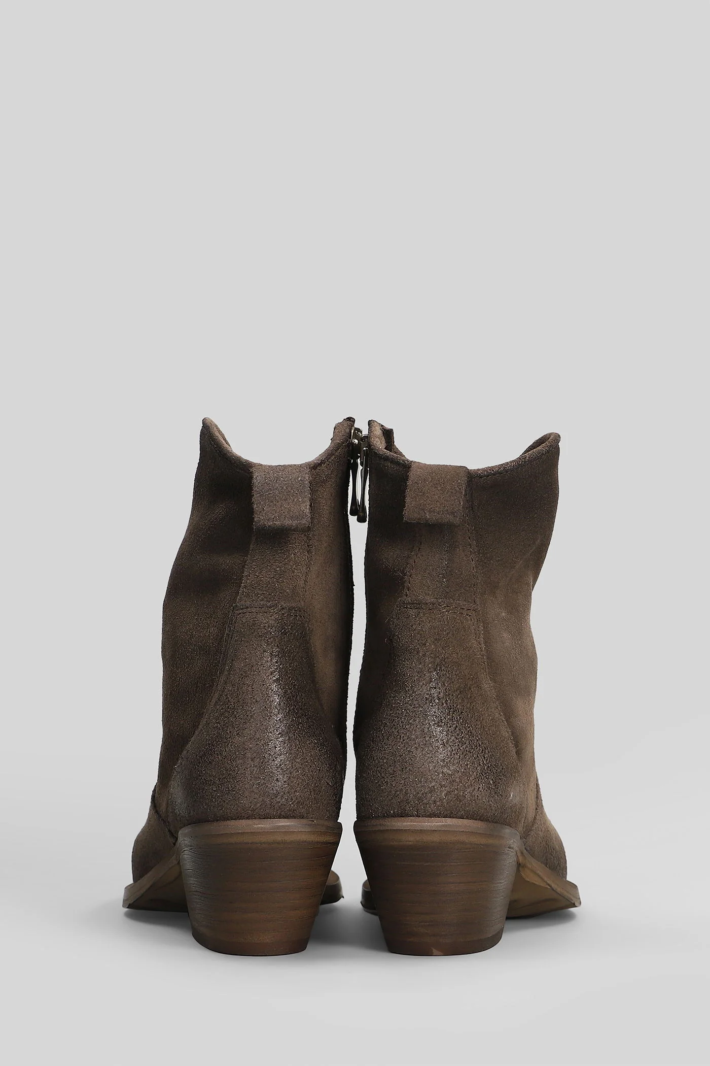 texan Ankle boots in brown suede - Image 4
