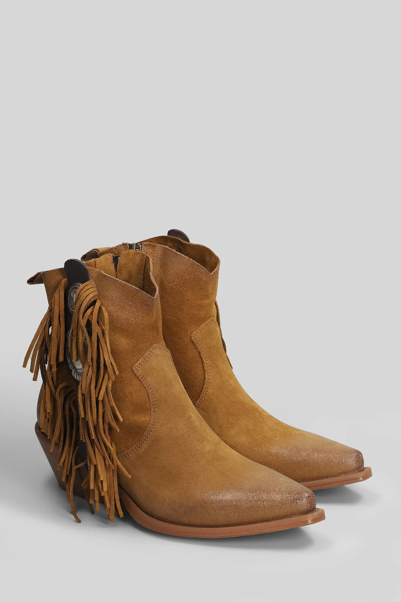 texan Ankle boots in leather color suede - Image 2