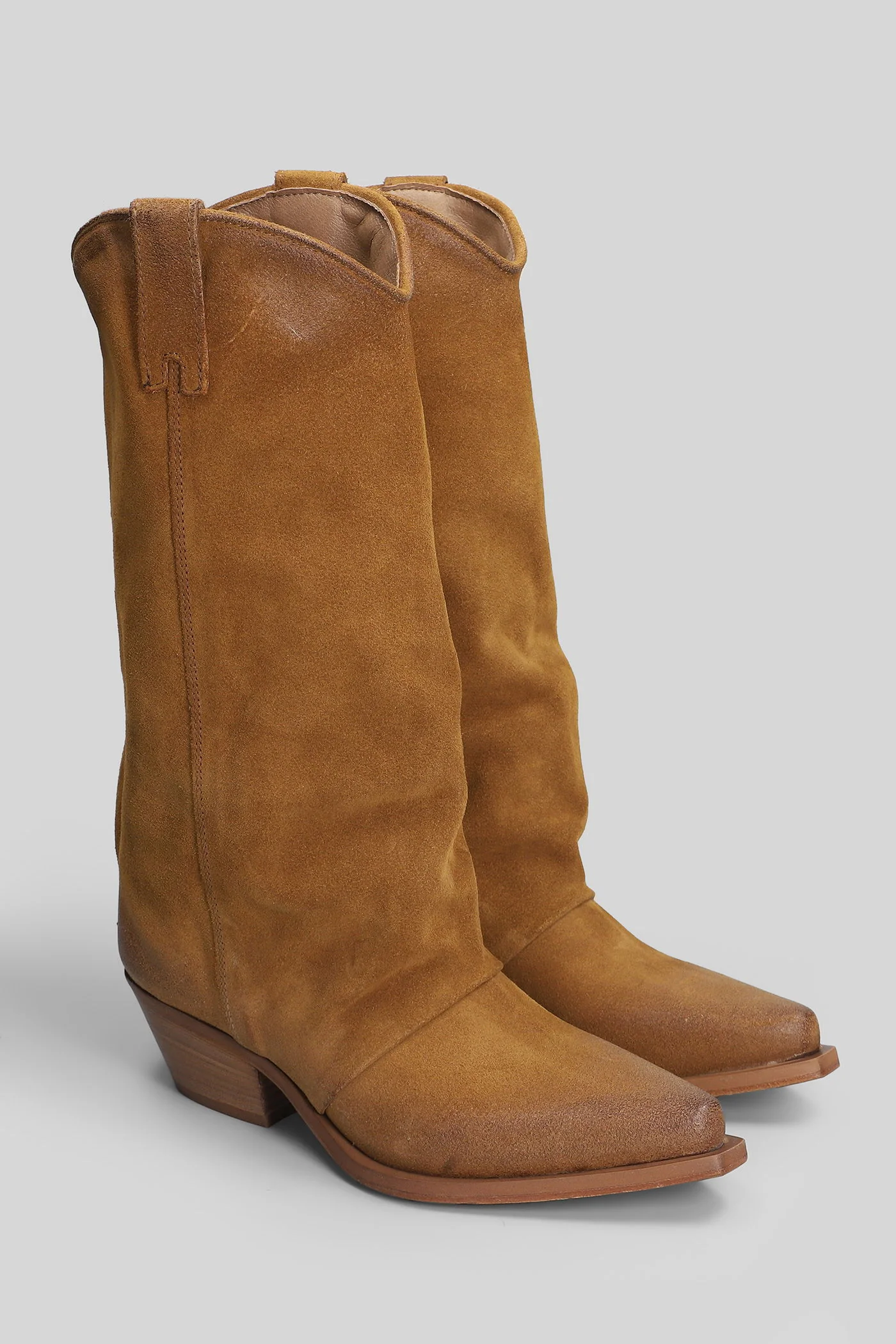 texan boots in leather color suede - Image 2