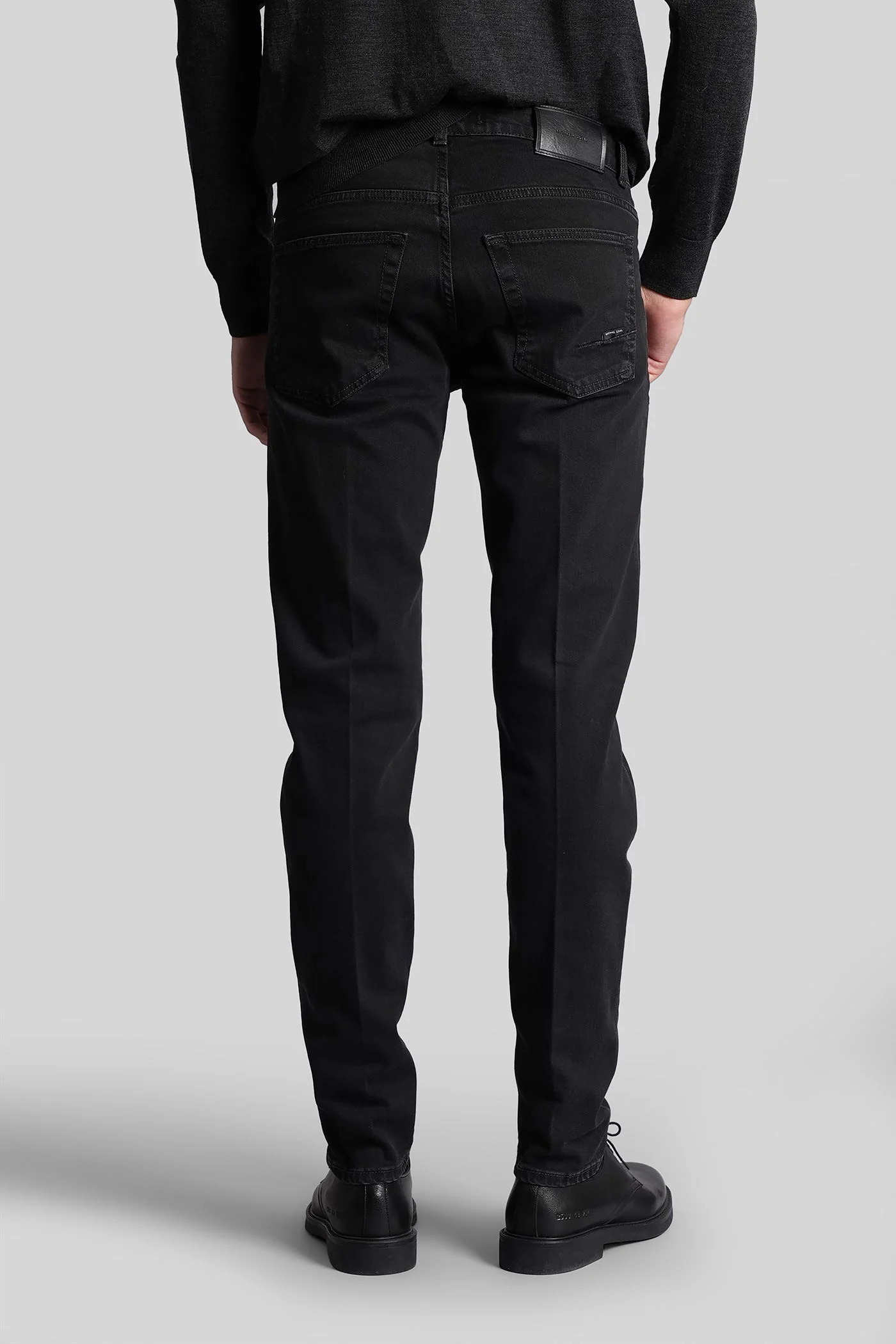 Mc david Jeans in black cotton - Image 3
