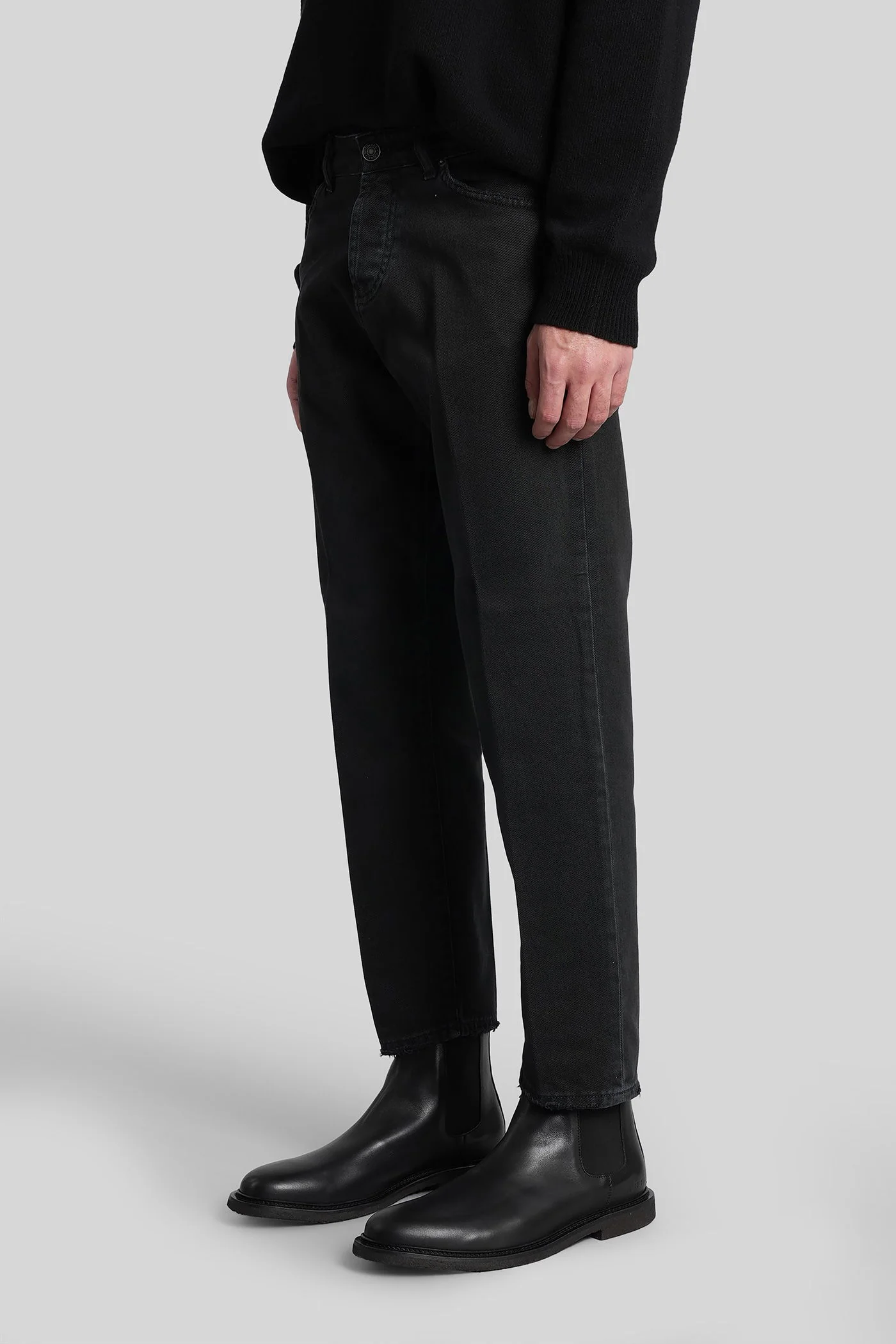 Mc mark Pants in black cotton - Image 4