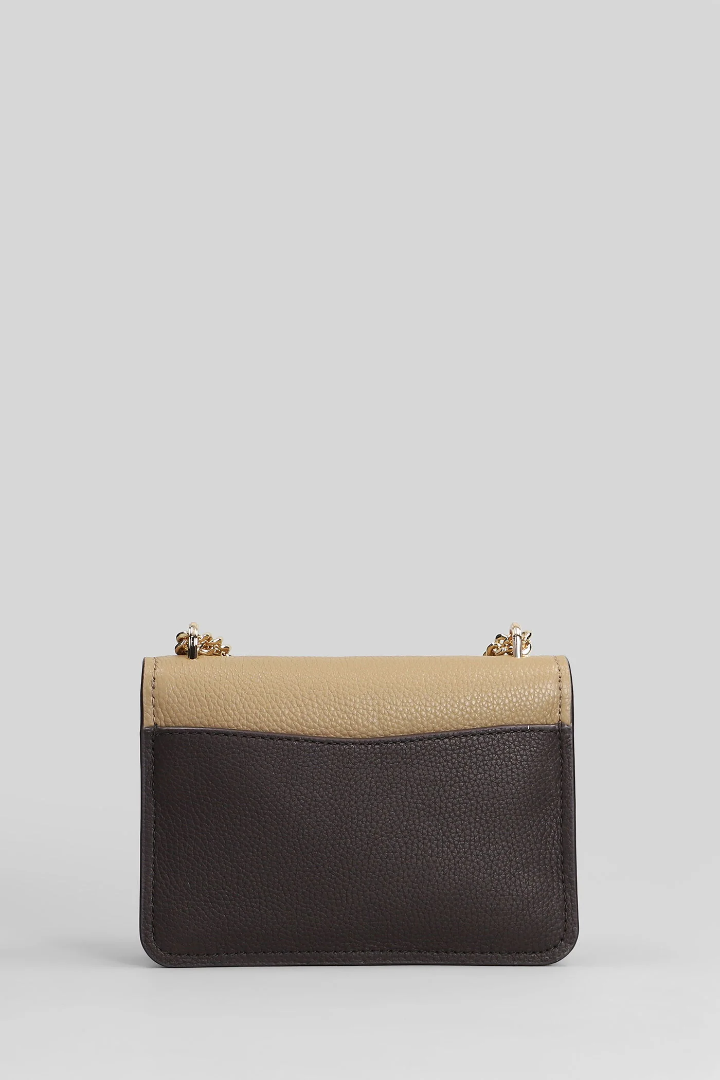 Claire Shoulder bag in beige leather - Image 3