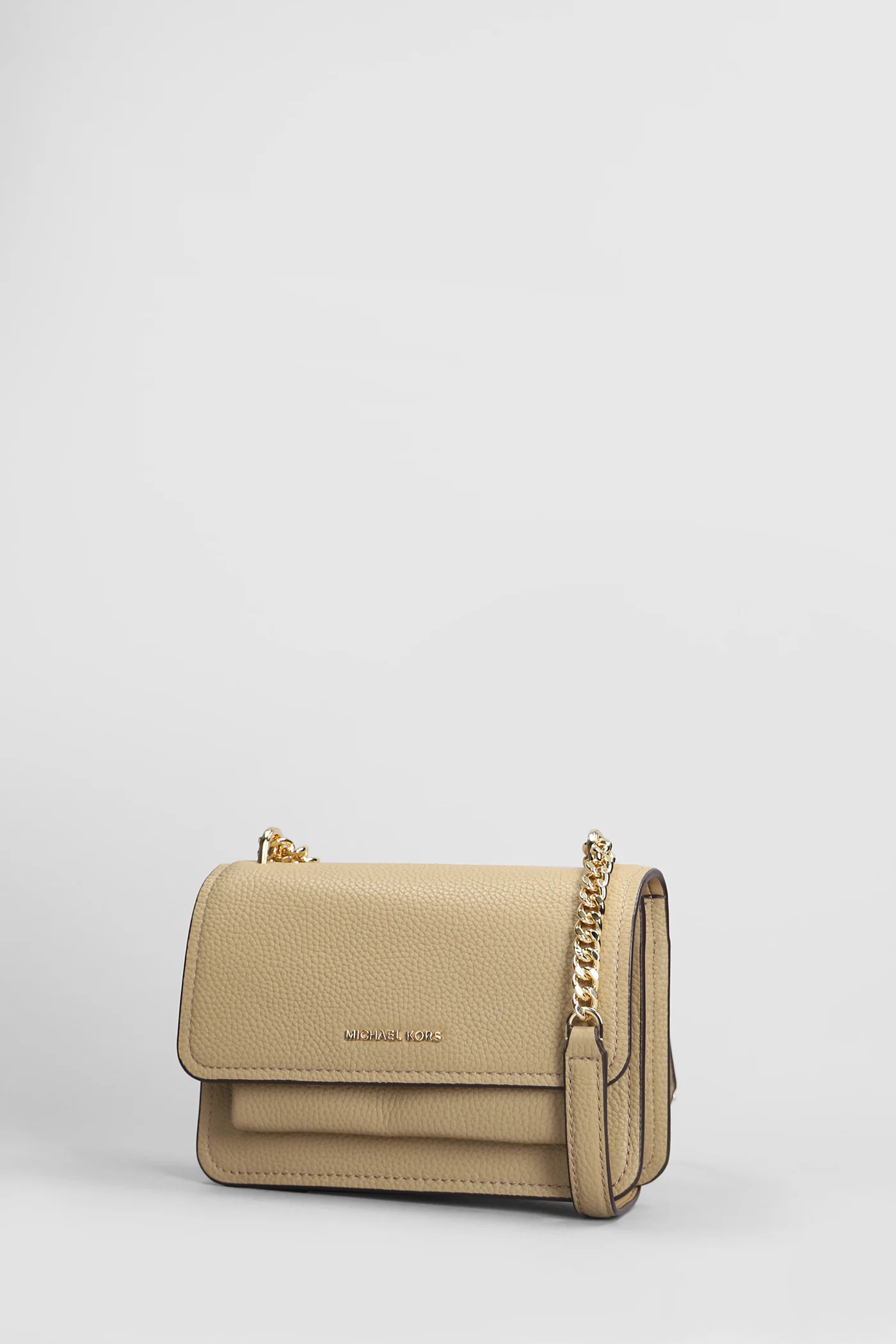 Claire Shoulder bag in Camel leather - Image 2