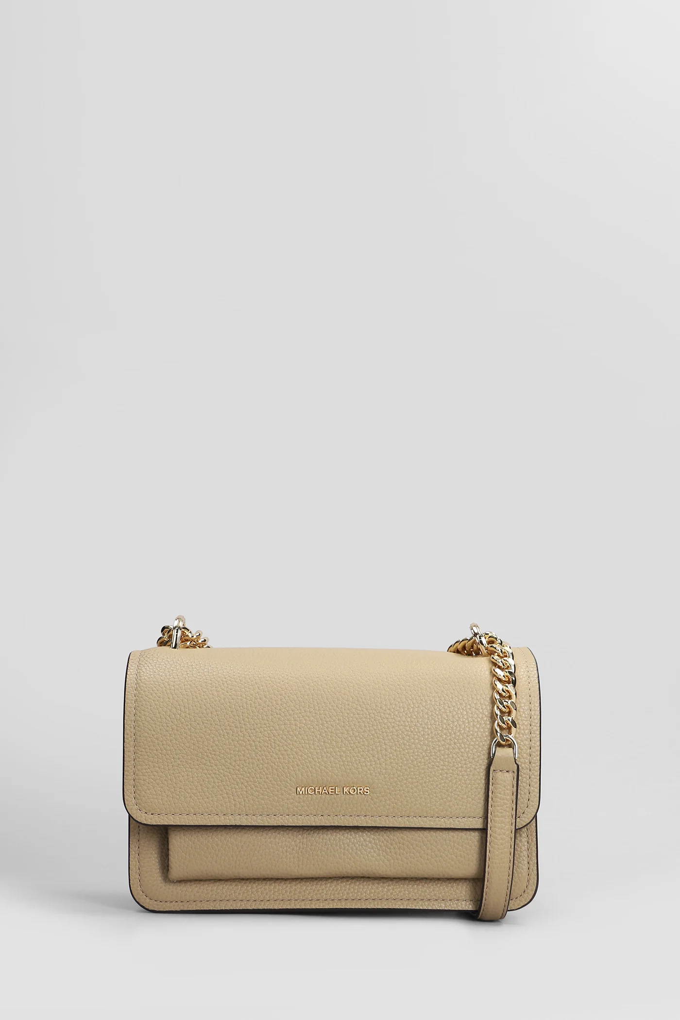 Claire Shoulder bag in Camel leather