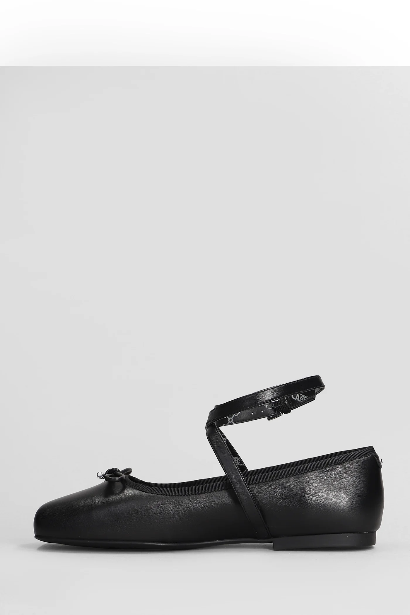 Collette Flex Pump Ballet flats in black leather - Image 3