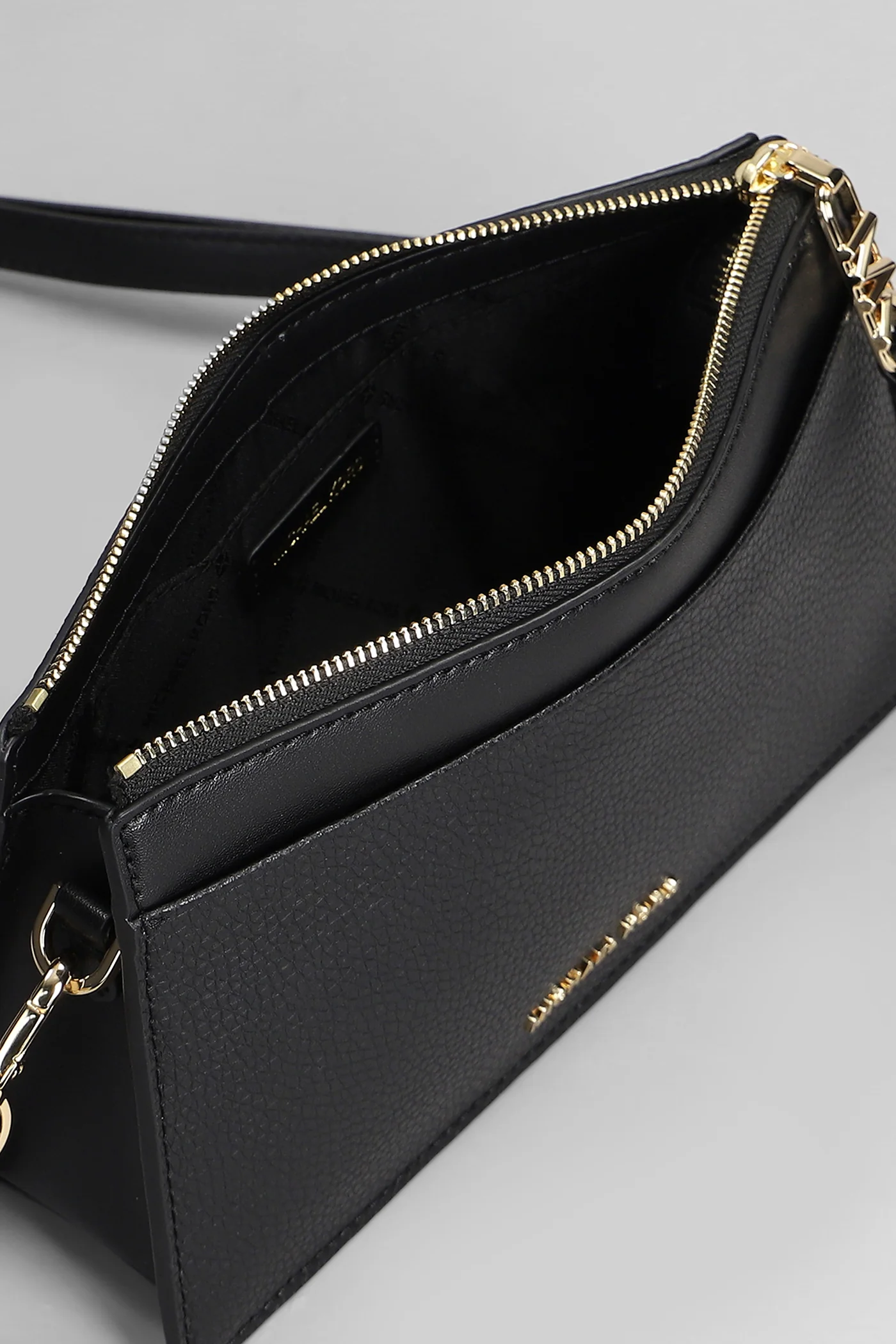 Empire Shoulder bag in black leather - Image 4