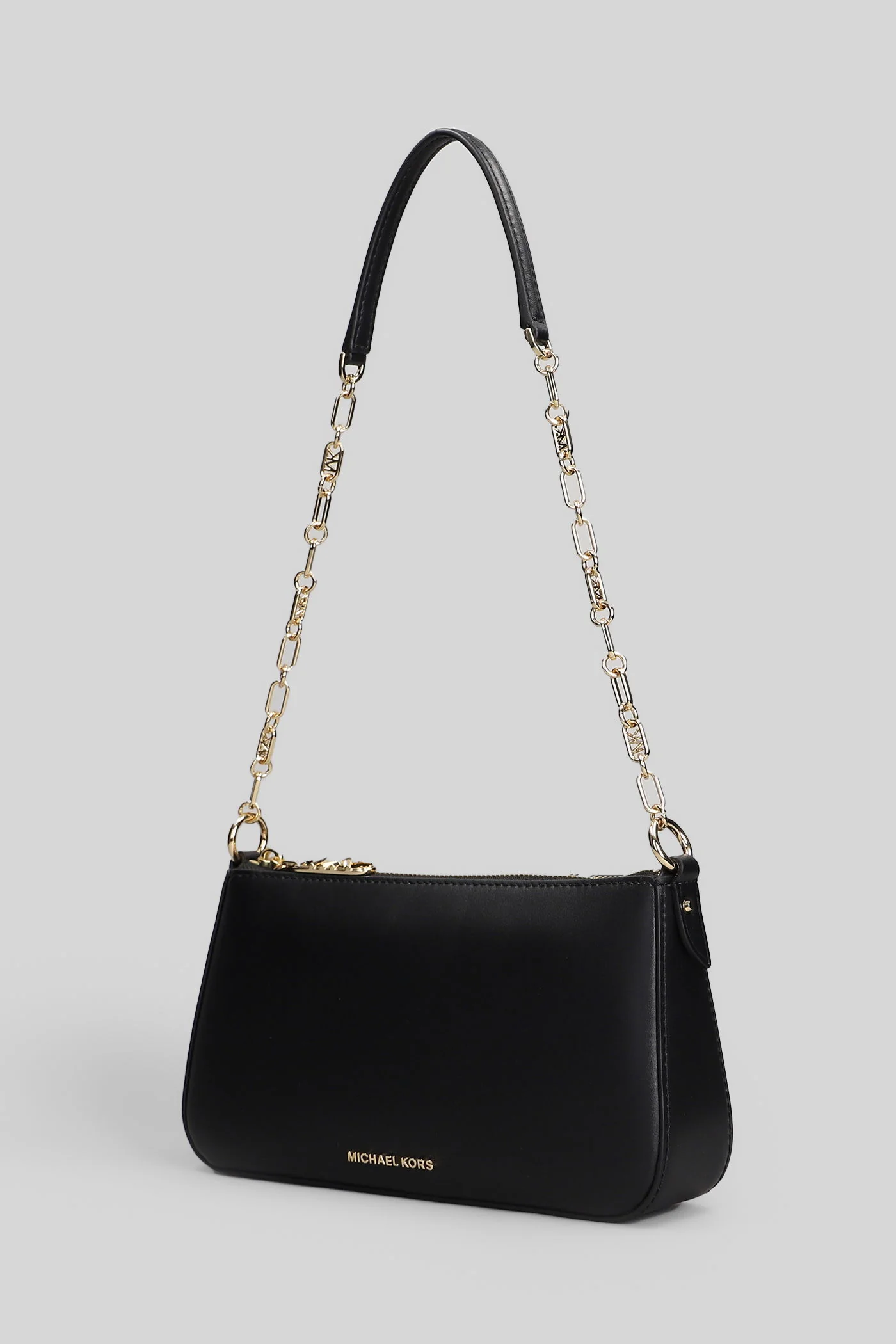 Empire Shoulder bag in black leather - Image 2