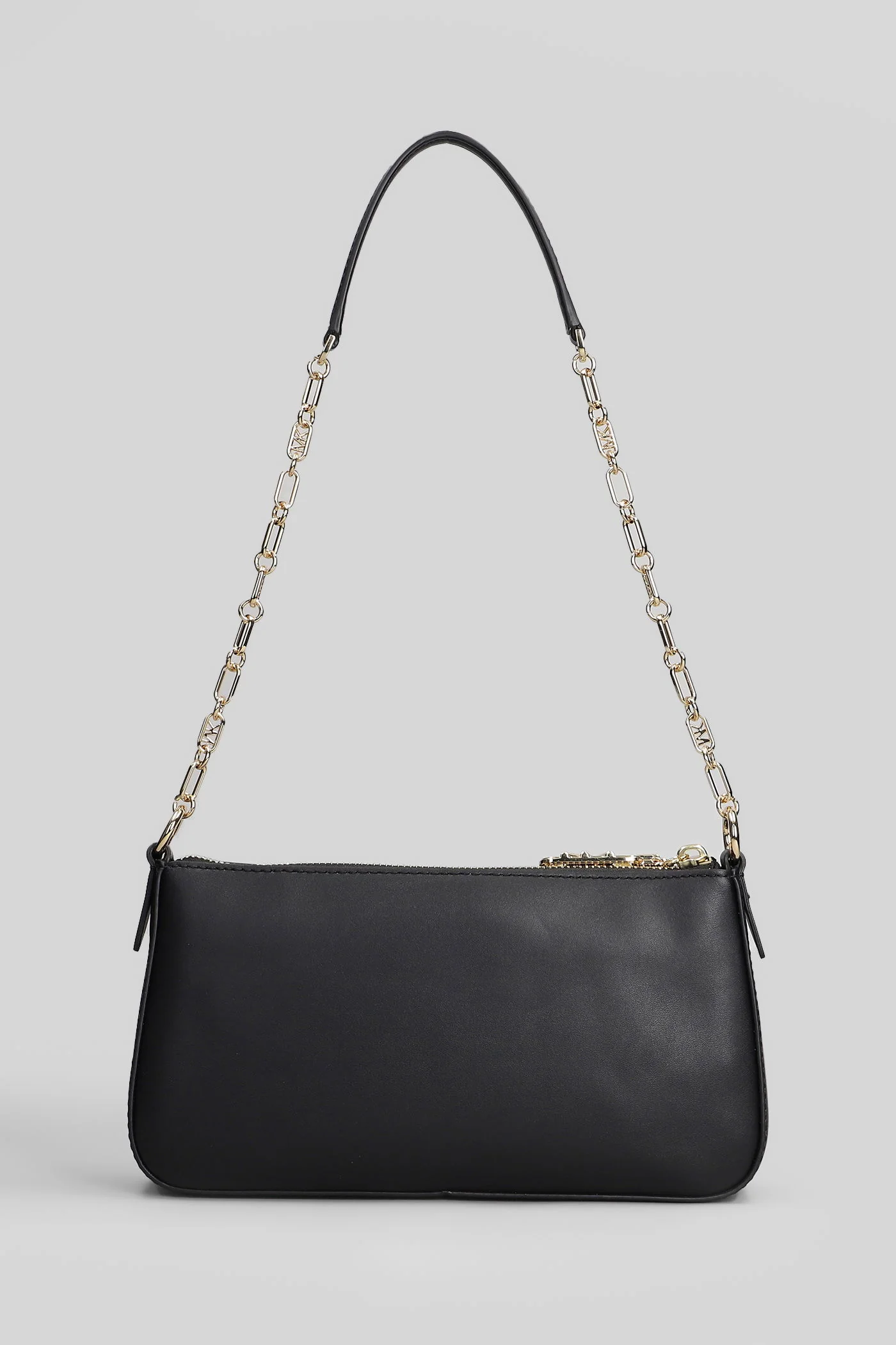 Empire Shoulder bag in black leather - Image 3