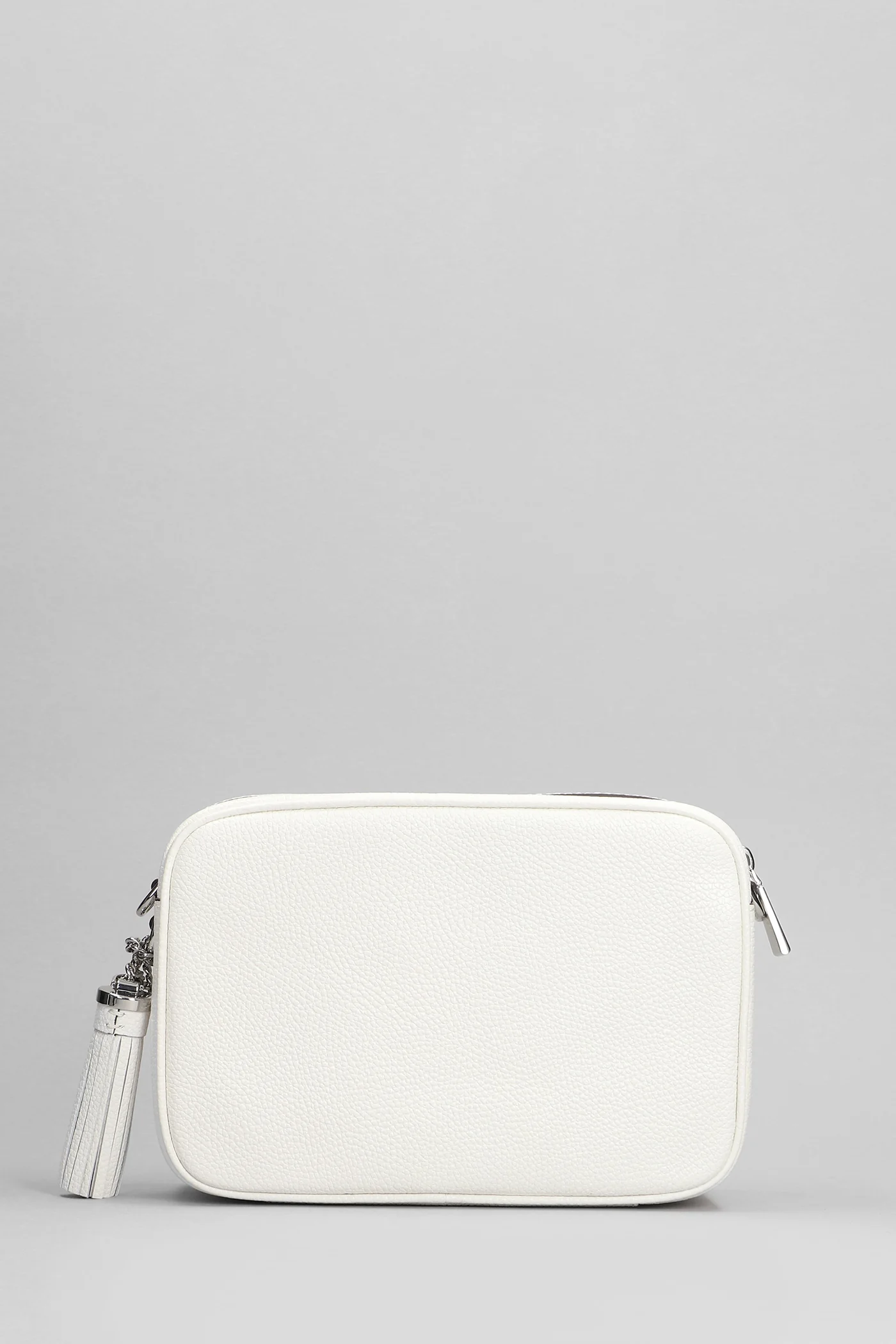Ginny Shoulder bag in white leather - Image 3