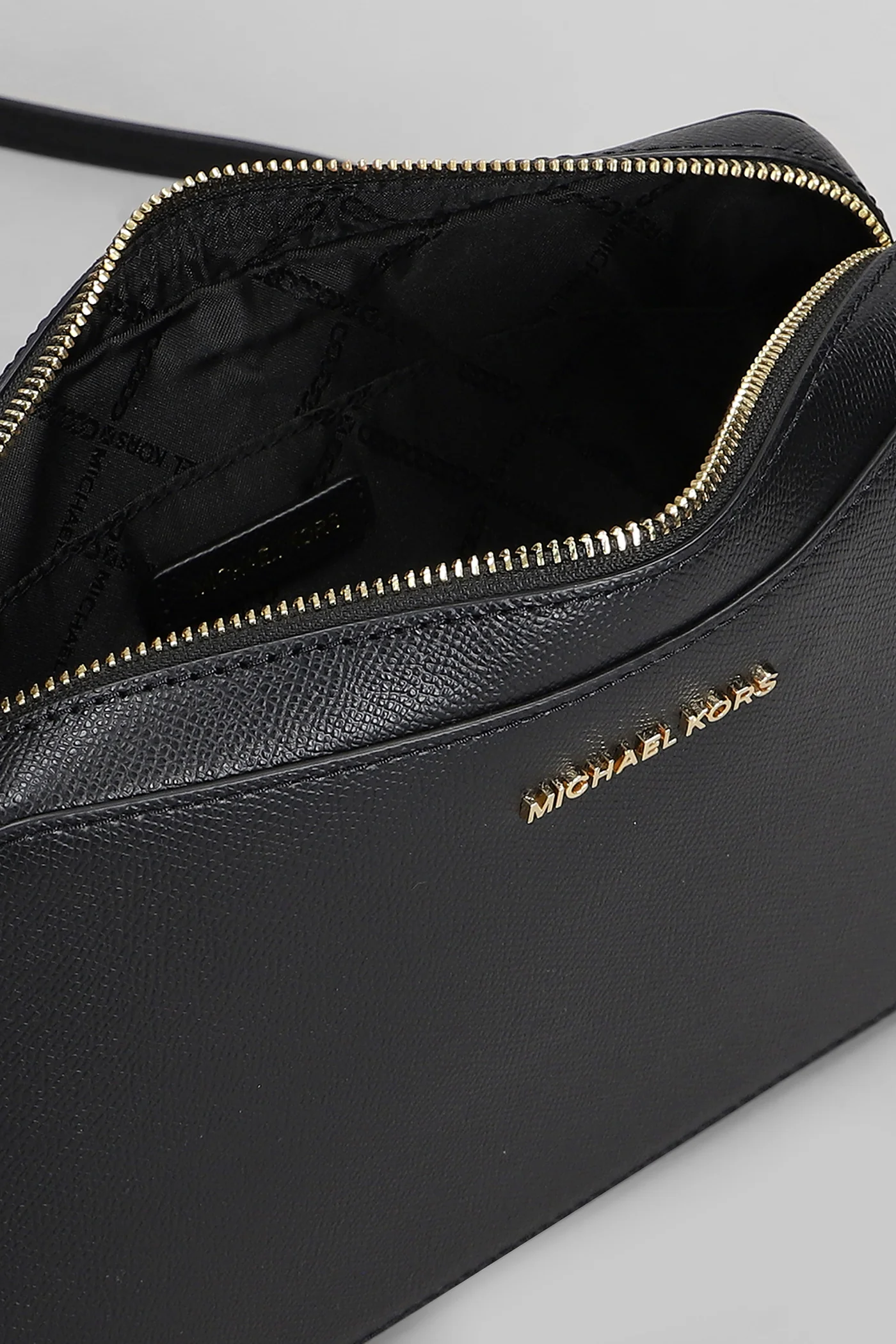 Jet Set Shoulder bag in black leather - Image 4