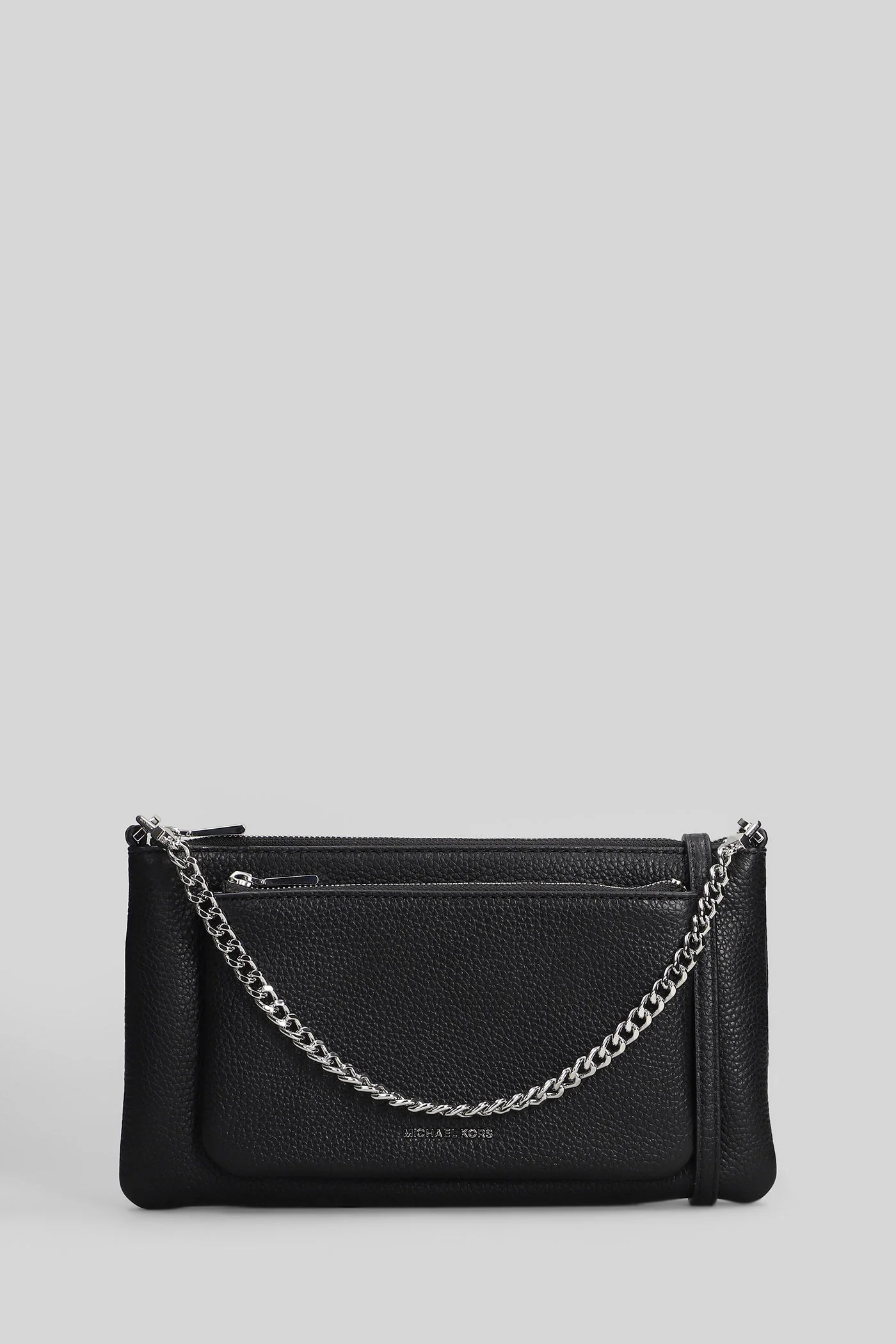 Jet Set Shoulder bag in black leather