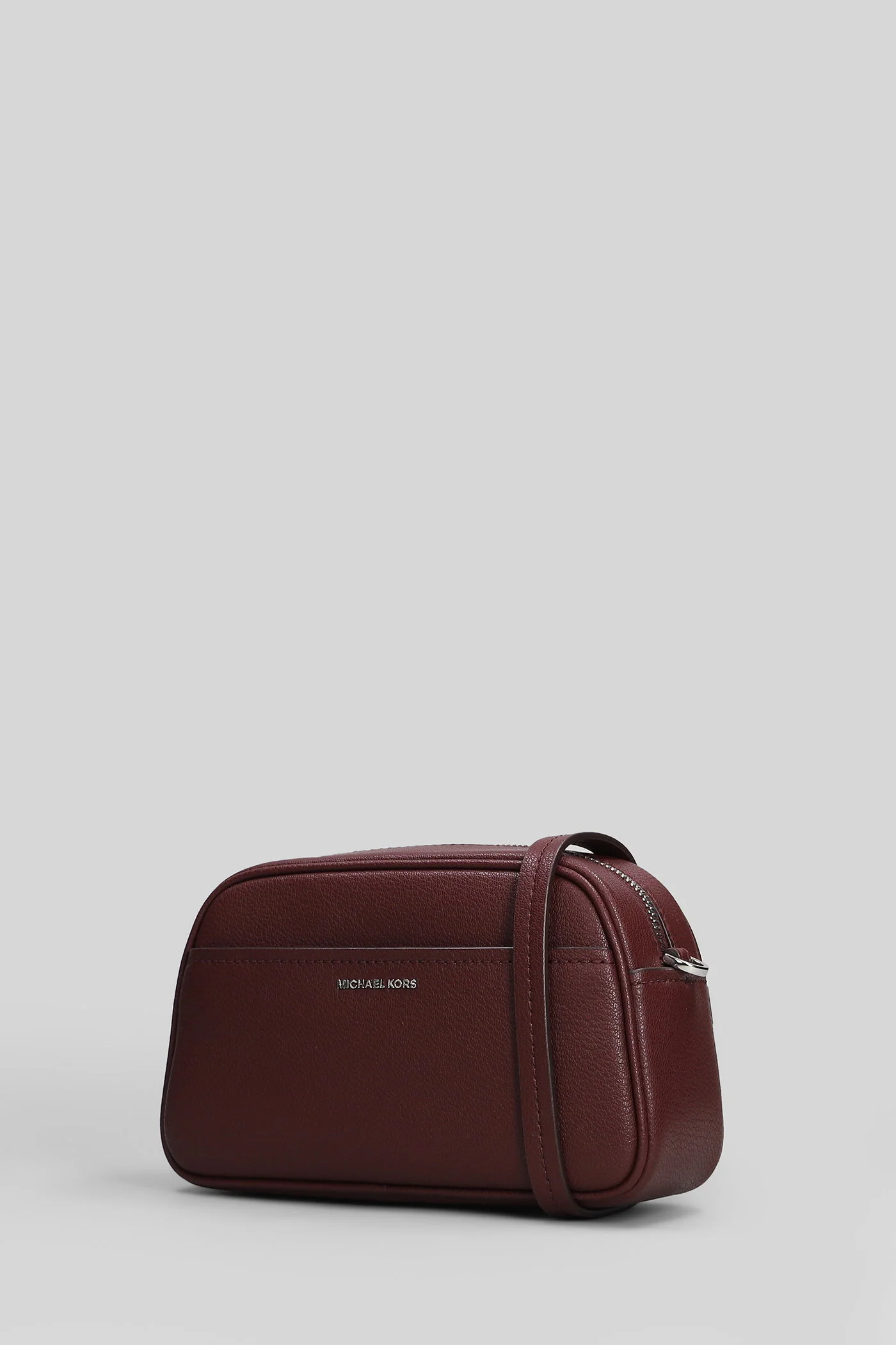 Jet Set Shoulder bag in bordeaux leather - Image 2