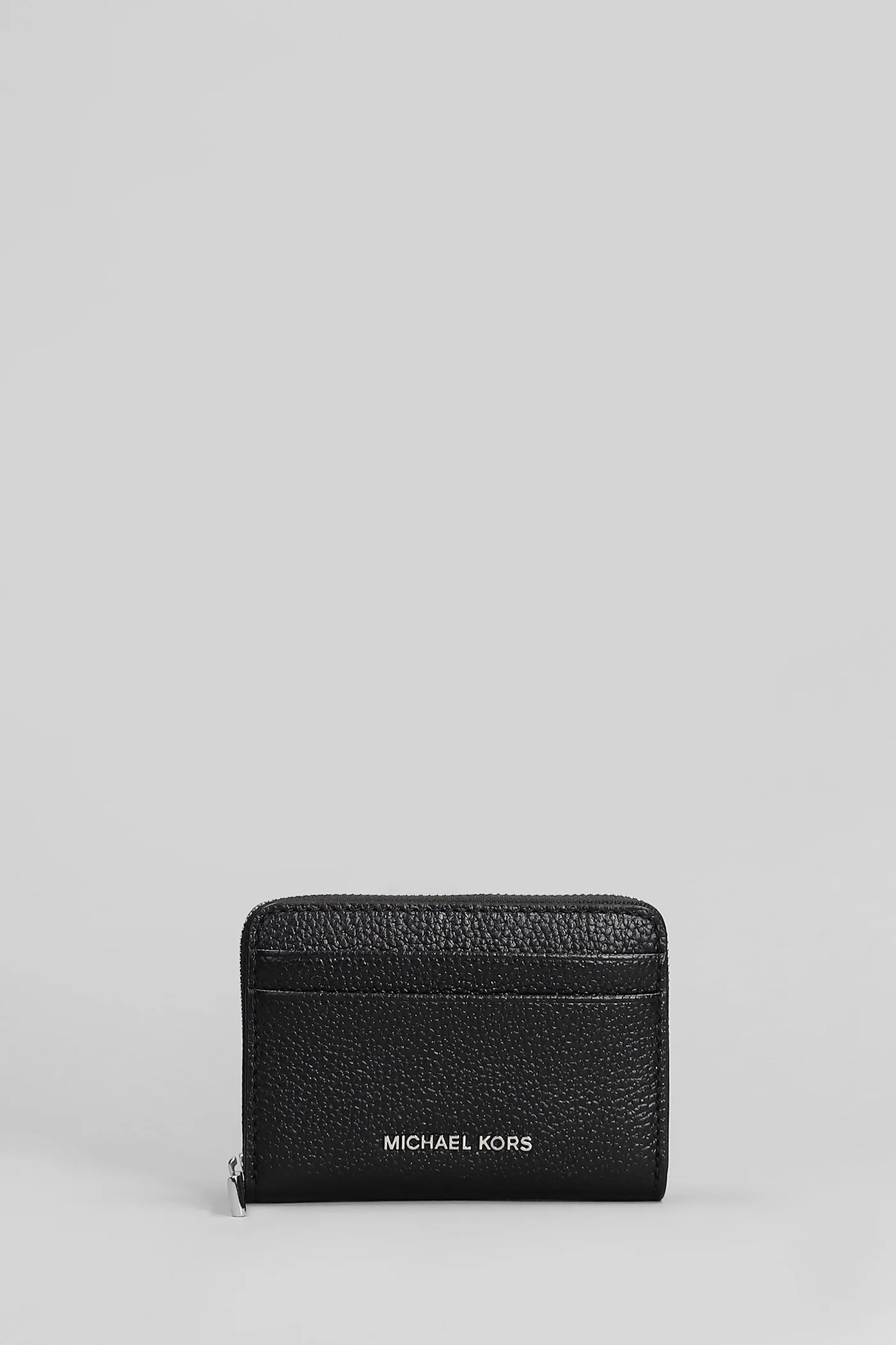 Jet Set Wallet in black leather