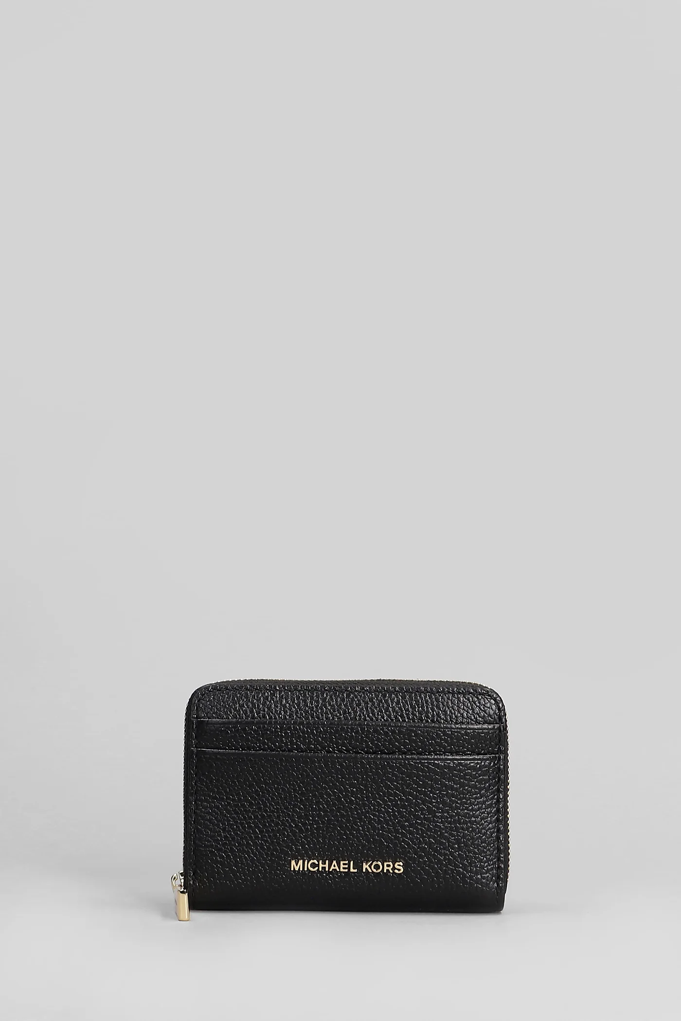 Jet Set Wallet in black leather