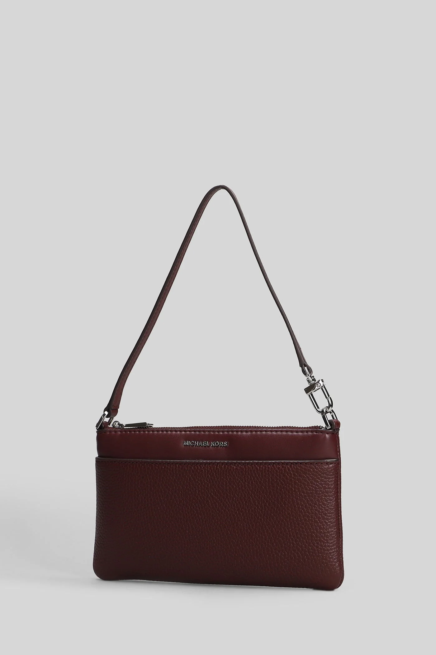 Jet Set Wallet in bordeaux leather - Image 2