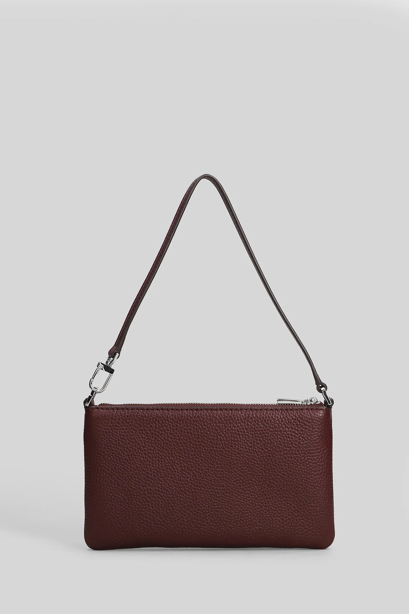 Jet Set Wallet in bordeaux leather - Image 3