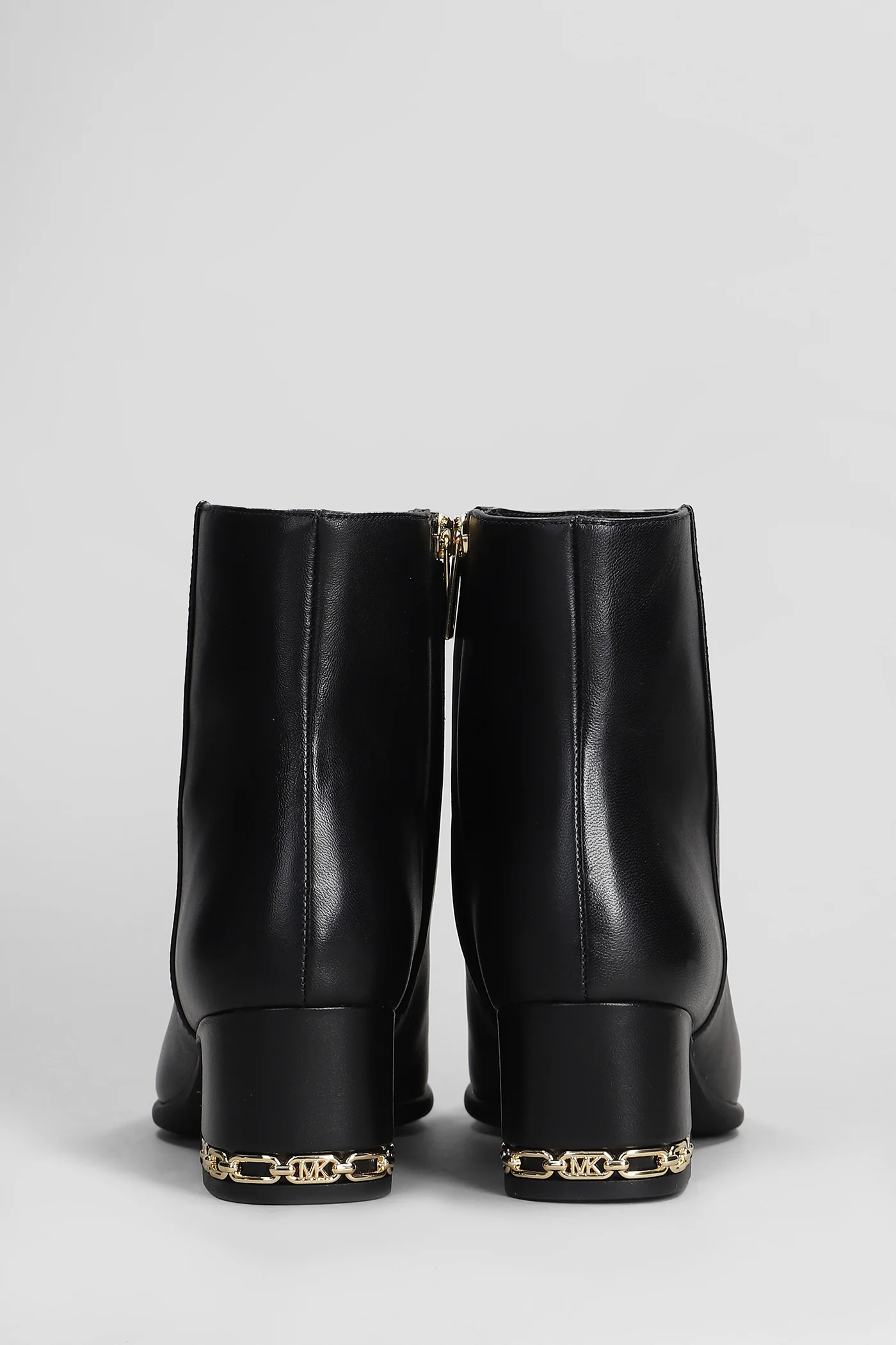 June Flex High heels Ankle boots in black leather - Image 4
