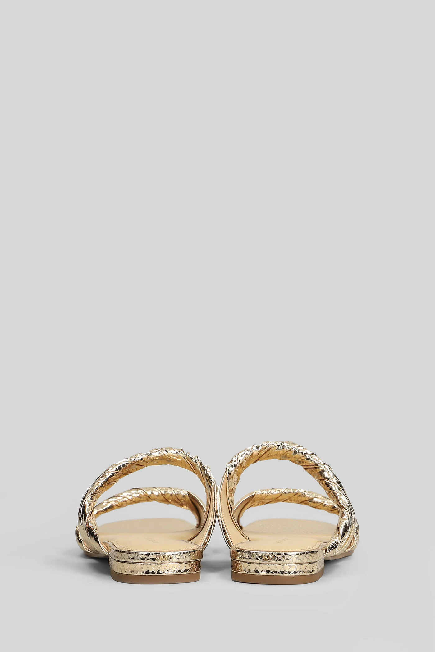 Kiana Sandal Sandals in gold leather - Image 4