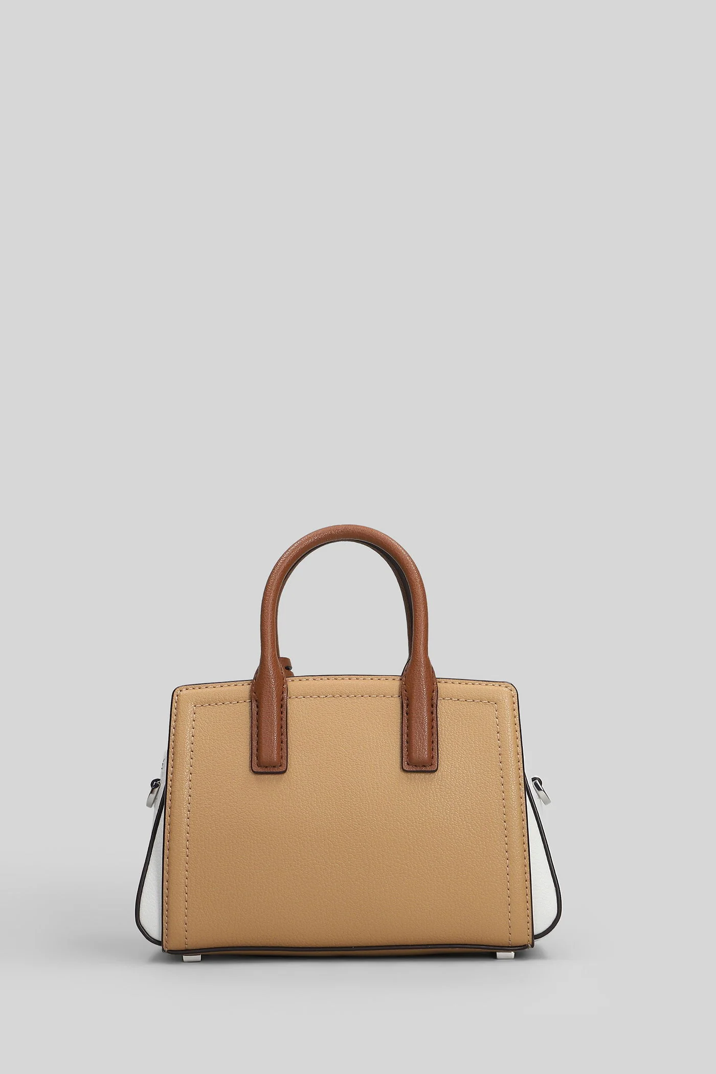 Laila Shoulder bag in beige leather - Image 2