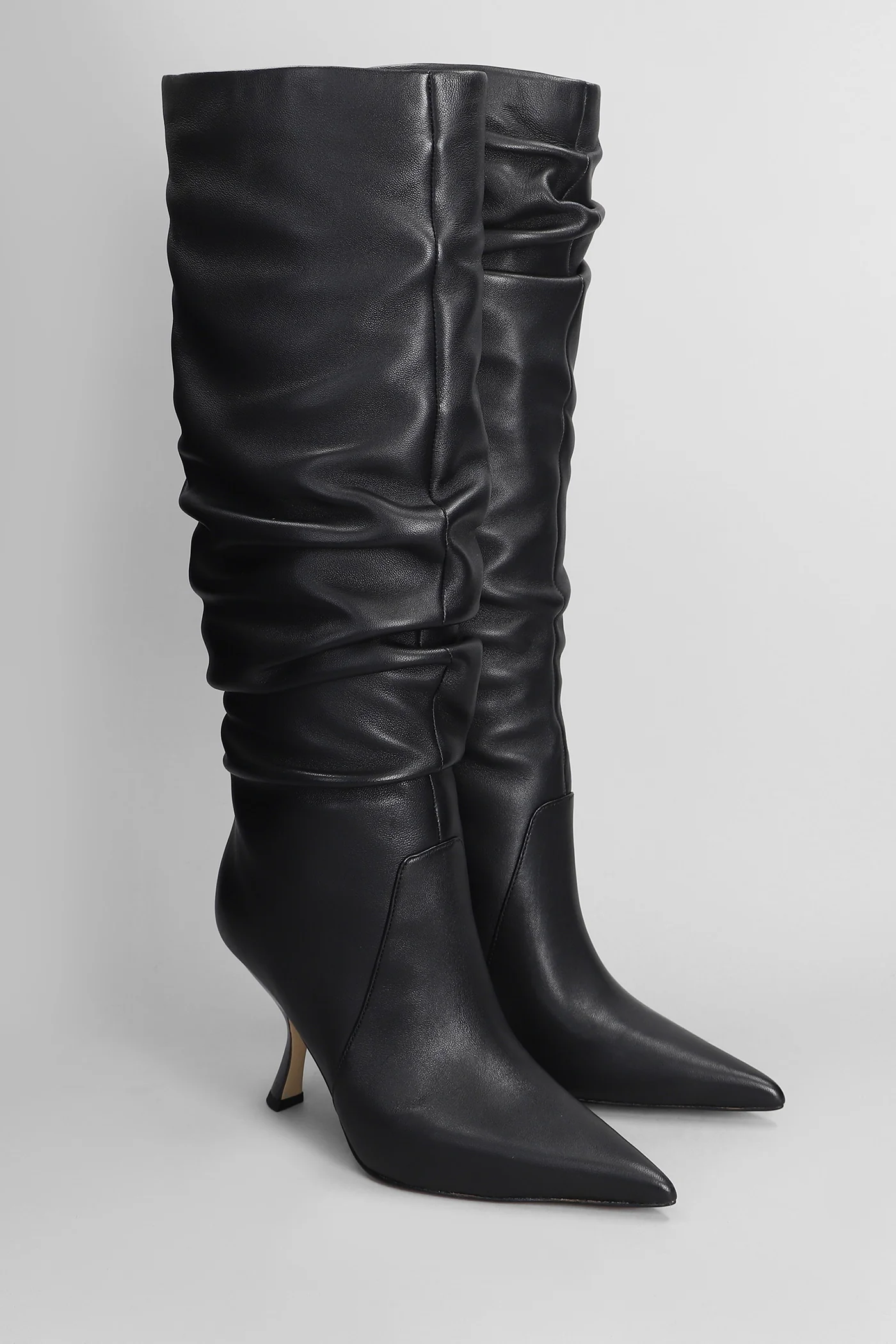 Luna Boot High heels boots in black leather - Image 2