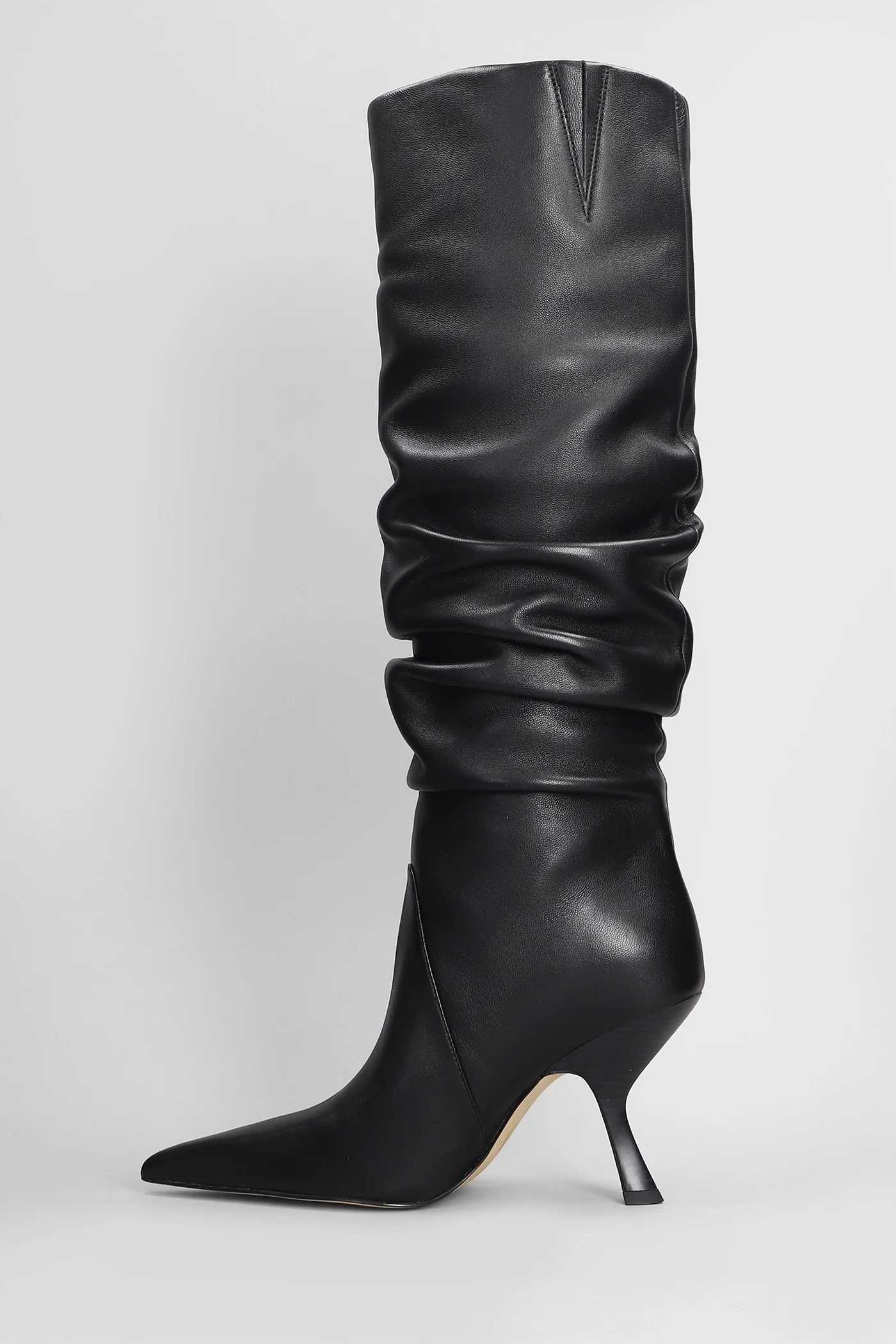Luna Boot High heels boots in black leather - Image 3