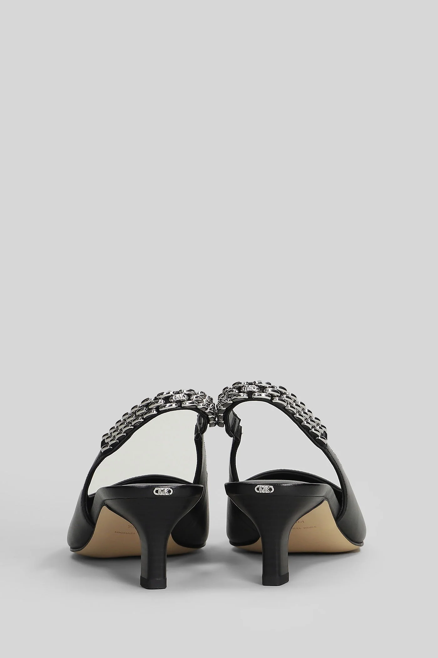 Marcia Pumps in black leather - Image 4