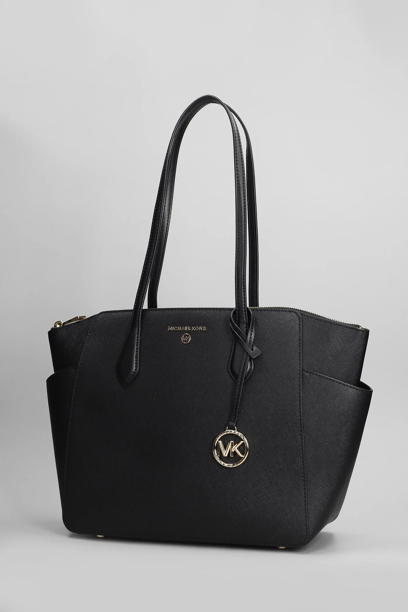 Marilyn Tote in black leather - Image 2