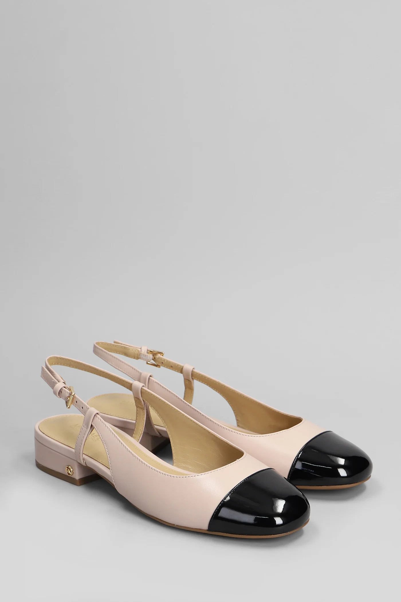 Perla Ballet flats in rose-pink leather - Image 2