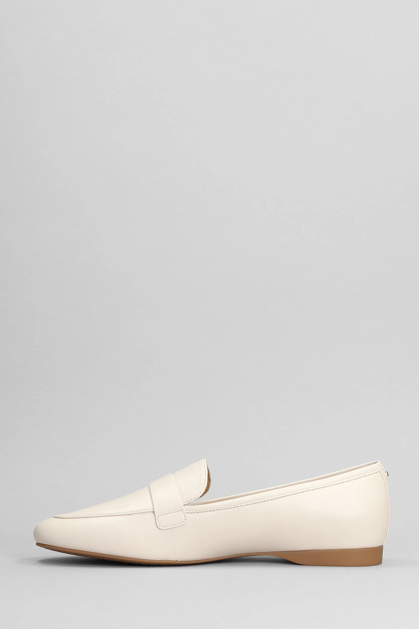 Regan Flex Loafers in beige leather - Image 3