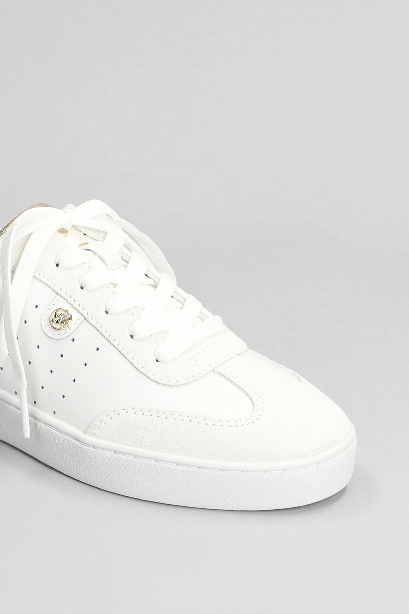 Scotty Sneakers in white suede and leather - Image 5