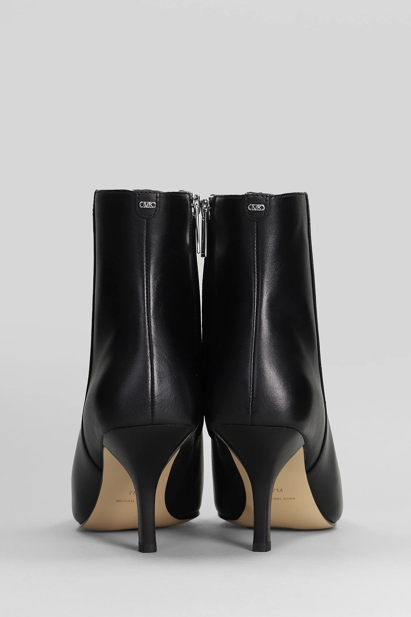 Selina Heeled High heels Ankle boots in black leather - Image 4