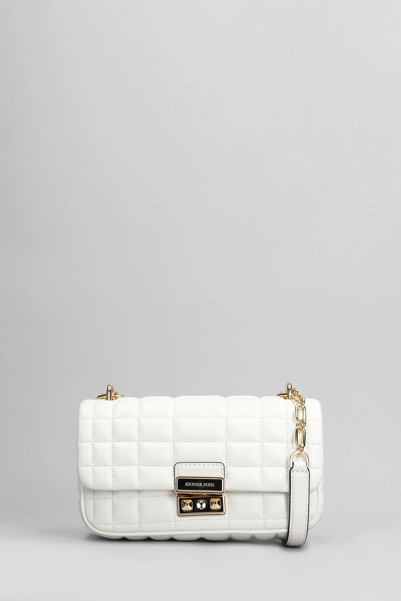Tribeca Shoulder bag in white leather